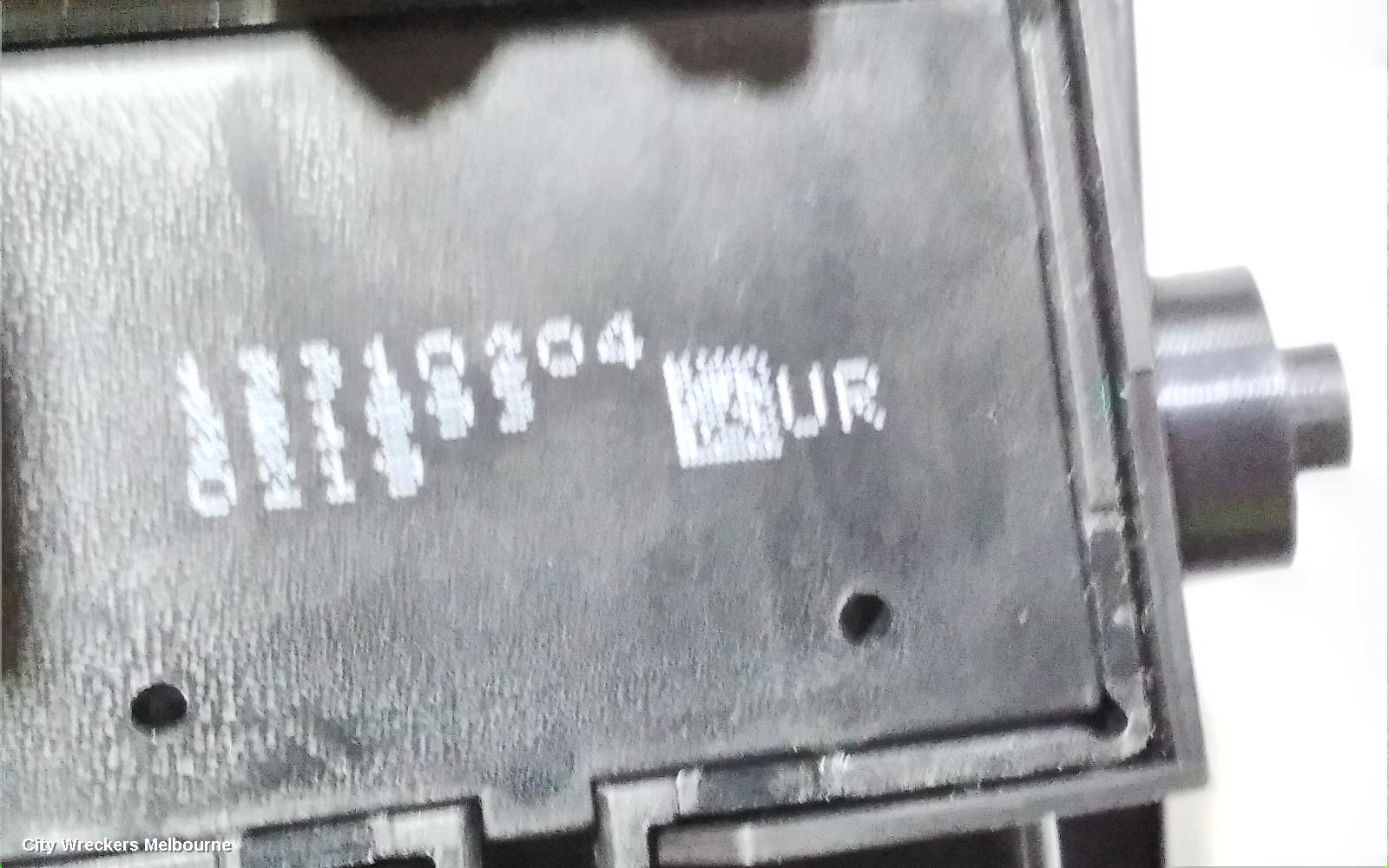 HOLDEN CRUZE PWR DR WIND SWITCH, RH FRONT (MASTER SWITCH), JG, 03/2009 - 02/2011