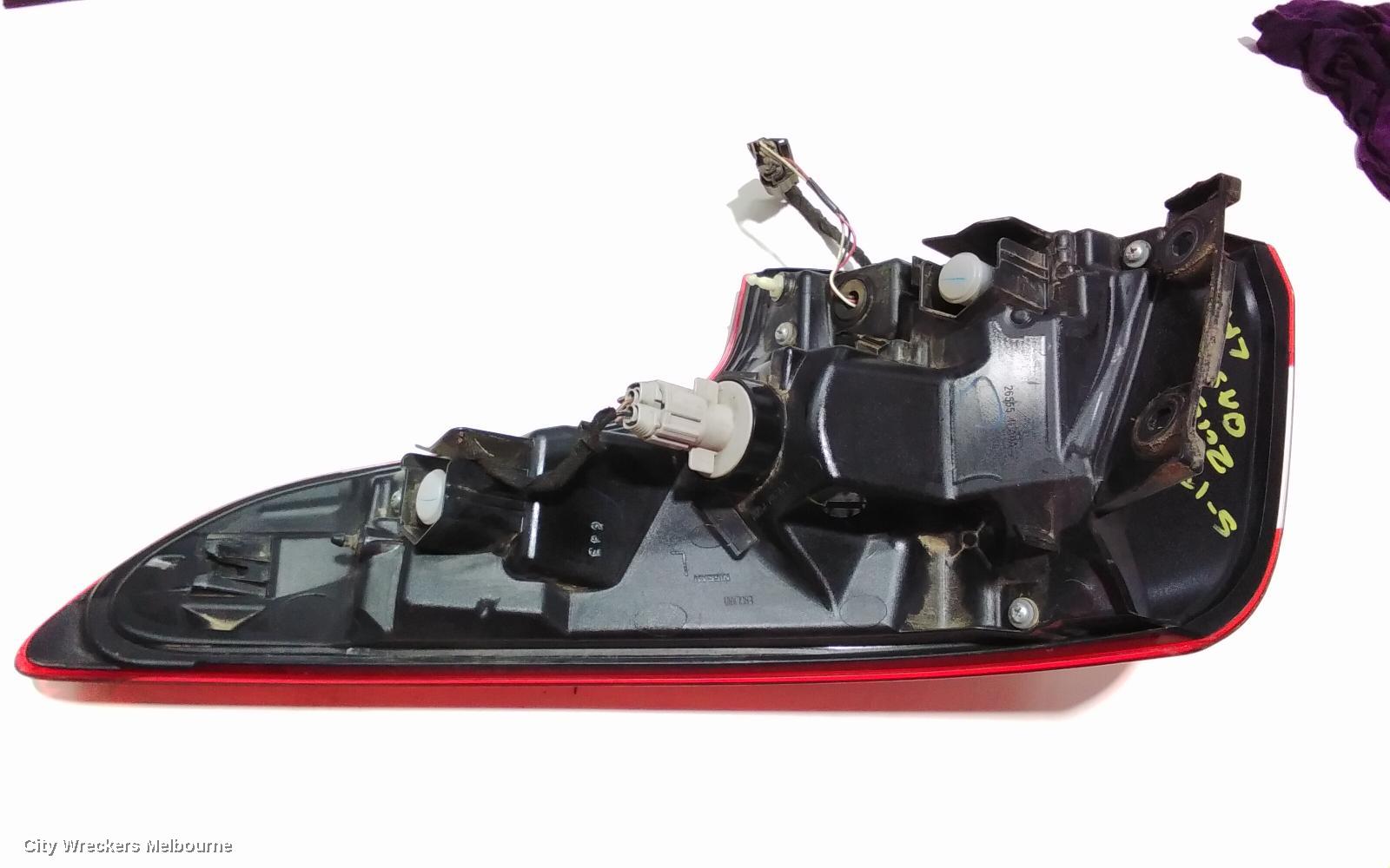 NISSAN QASHQAI LEFT TAILLIGHT, J11, 06/2014 - 07/2021
