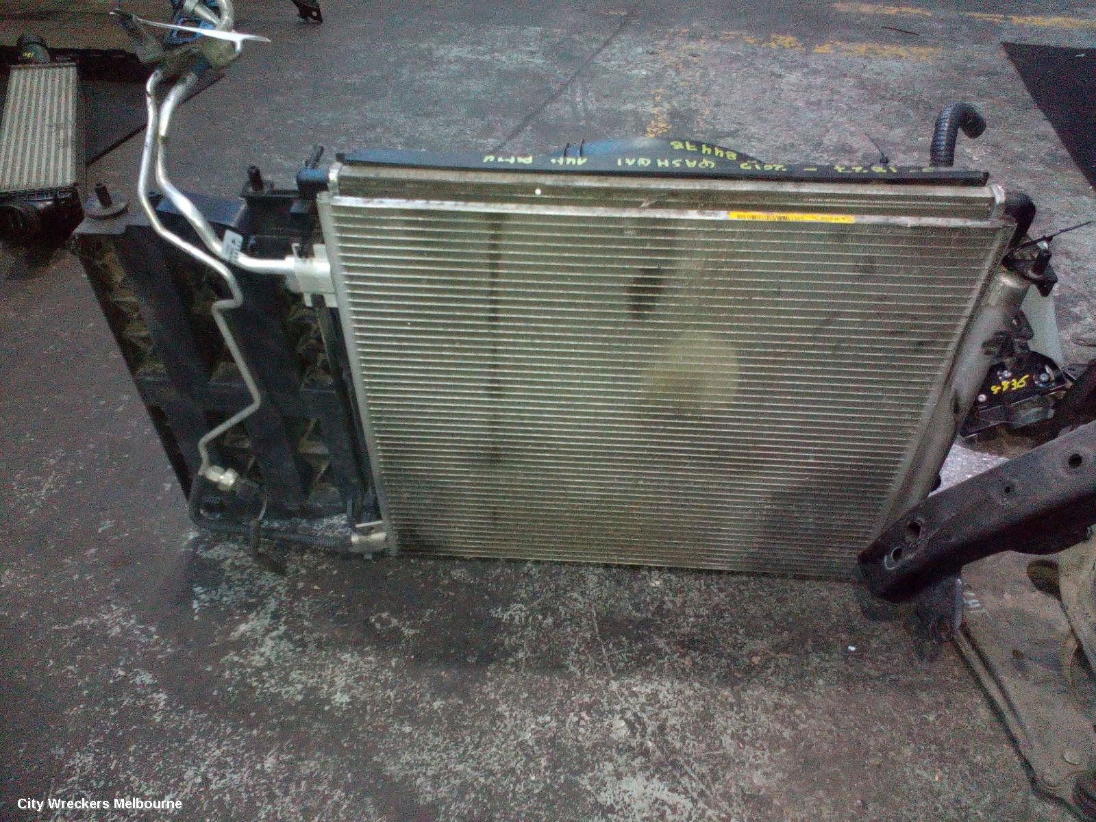 NISSAN QASHQAI A/C CONDENSER, J11, 12/2013 - 07/2021
