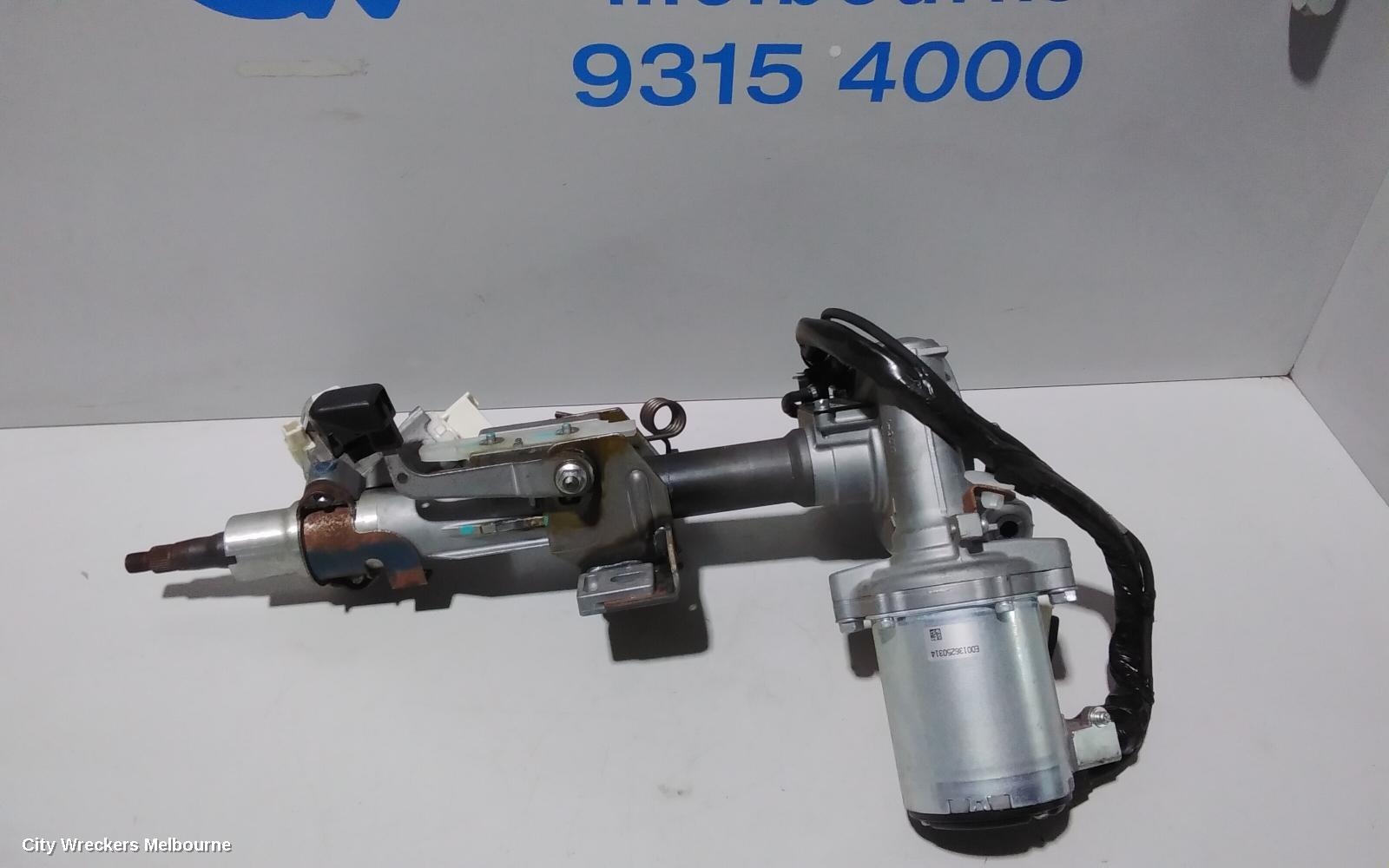 TOYOTA KLUGER STEERING COLUMN, GSU40-GSU45, ELECTRONIC ASSIST TYPE, W/ KEY START TYPE, 05/2007 - 02/2014