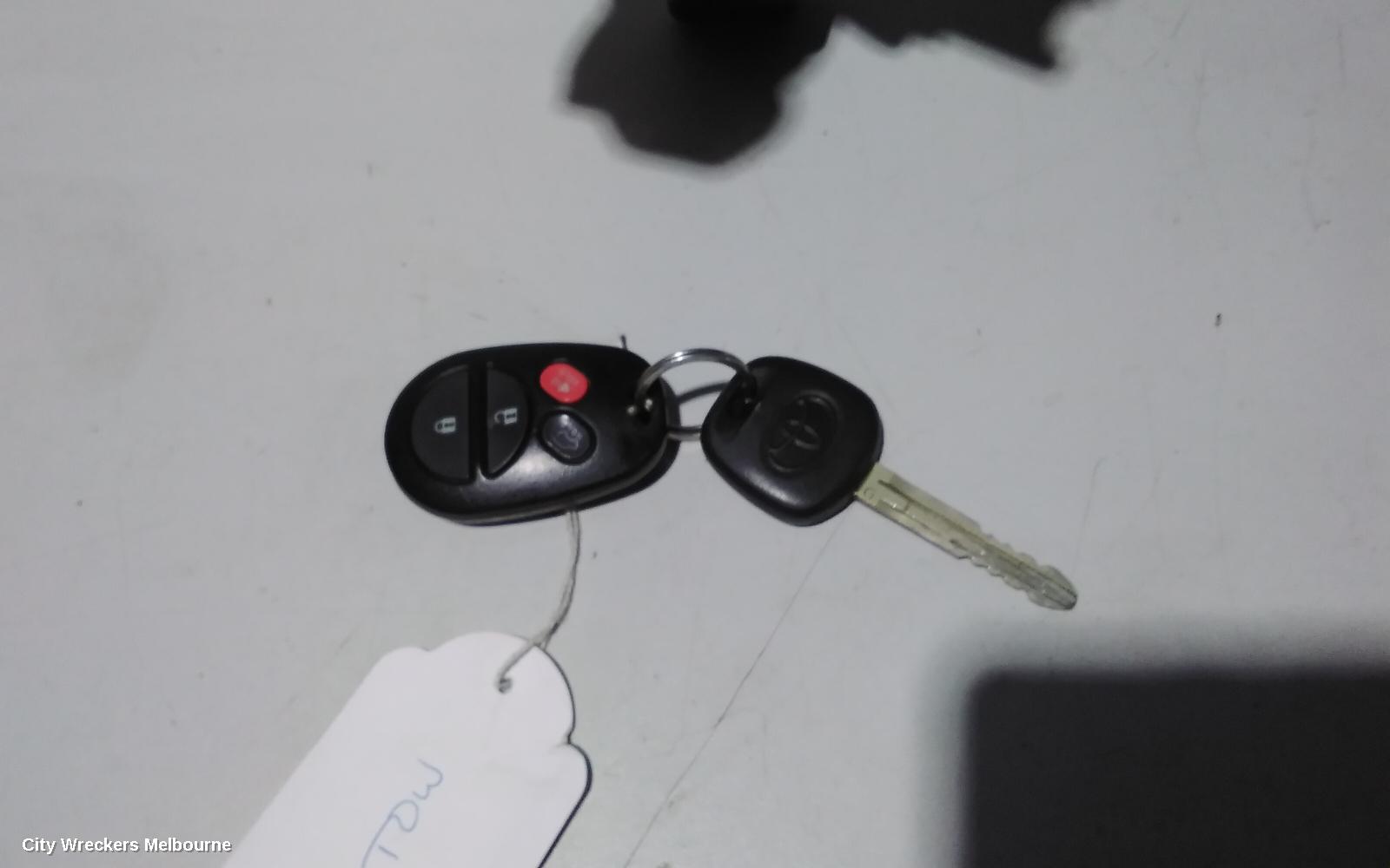TOYOTA KLUGER STEERING COLUMN, GSU40-GSU45, ELECTRONIC ASSIST TYPE, W/ KEY START TYPE, 05/2007 - 02/2014