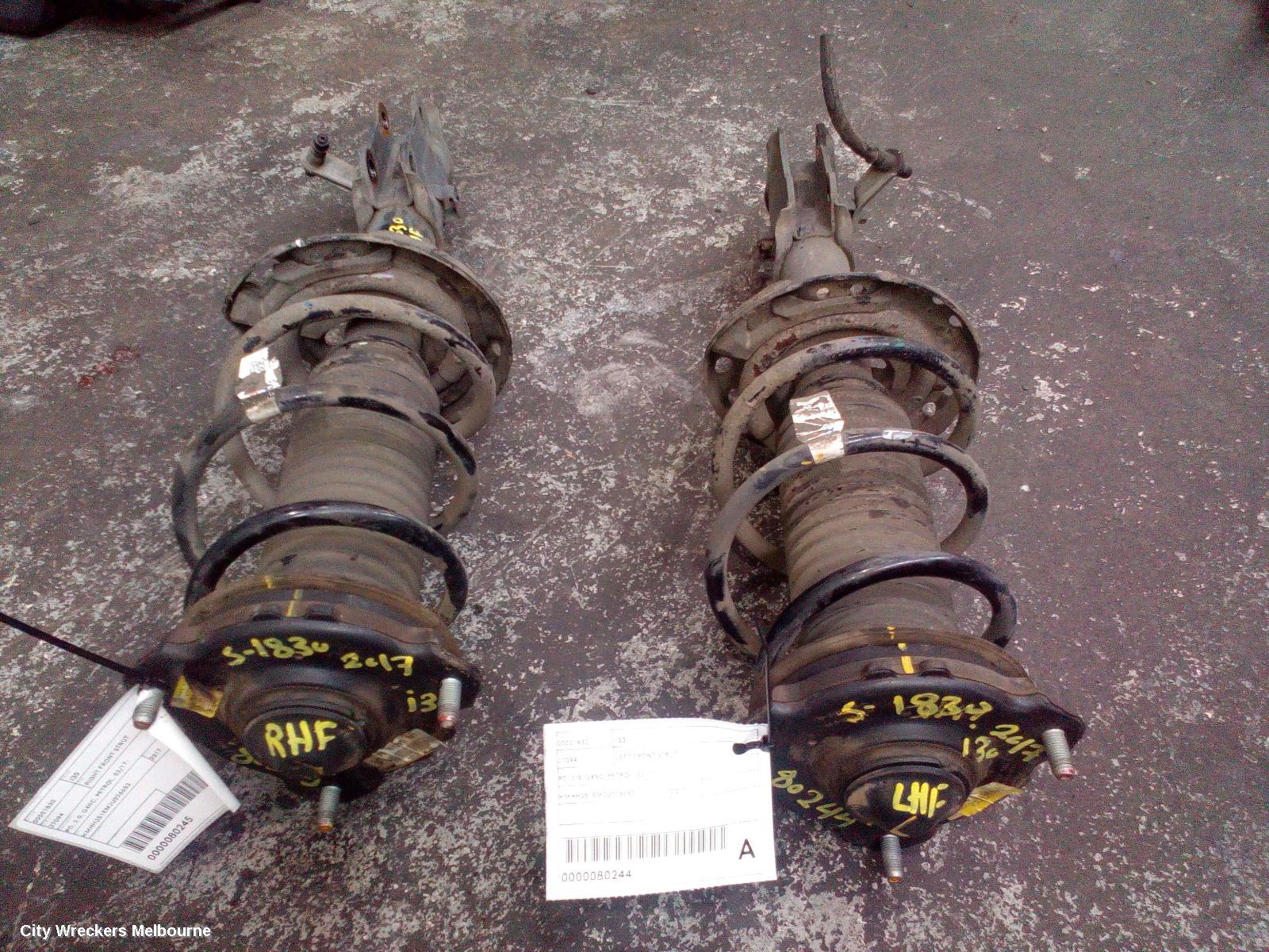 HYUNDAI I30 RIGHT FRONT STRUT, PD, 2.0, G4NC, PETROL, 03/2017 ONWARDS