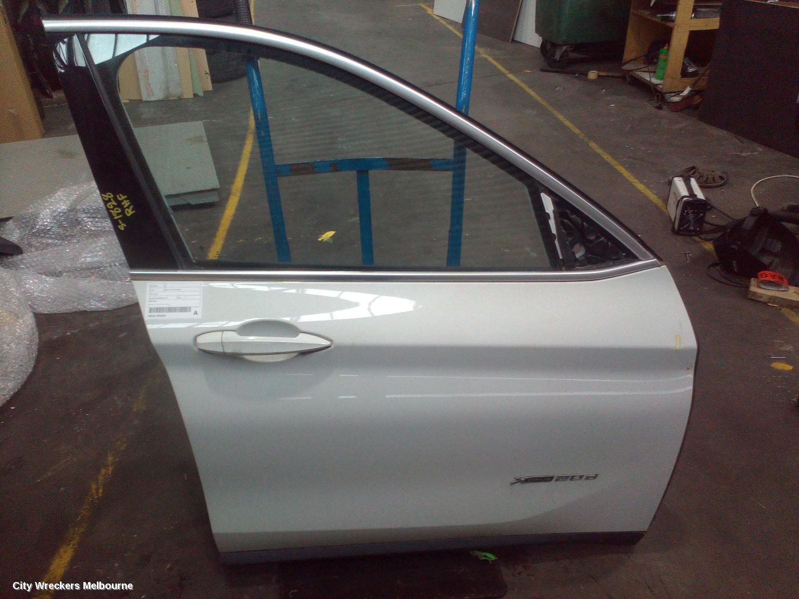 BMW X1 RIGHT FRONT DOOR, F48, 08/2015 ONWARDS