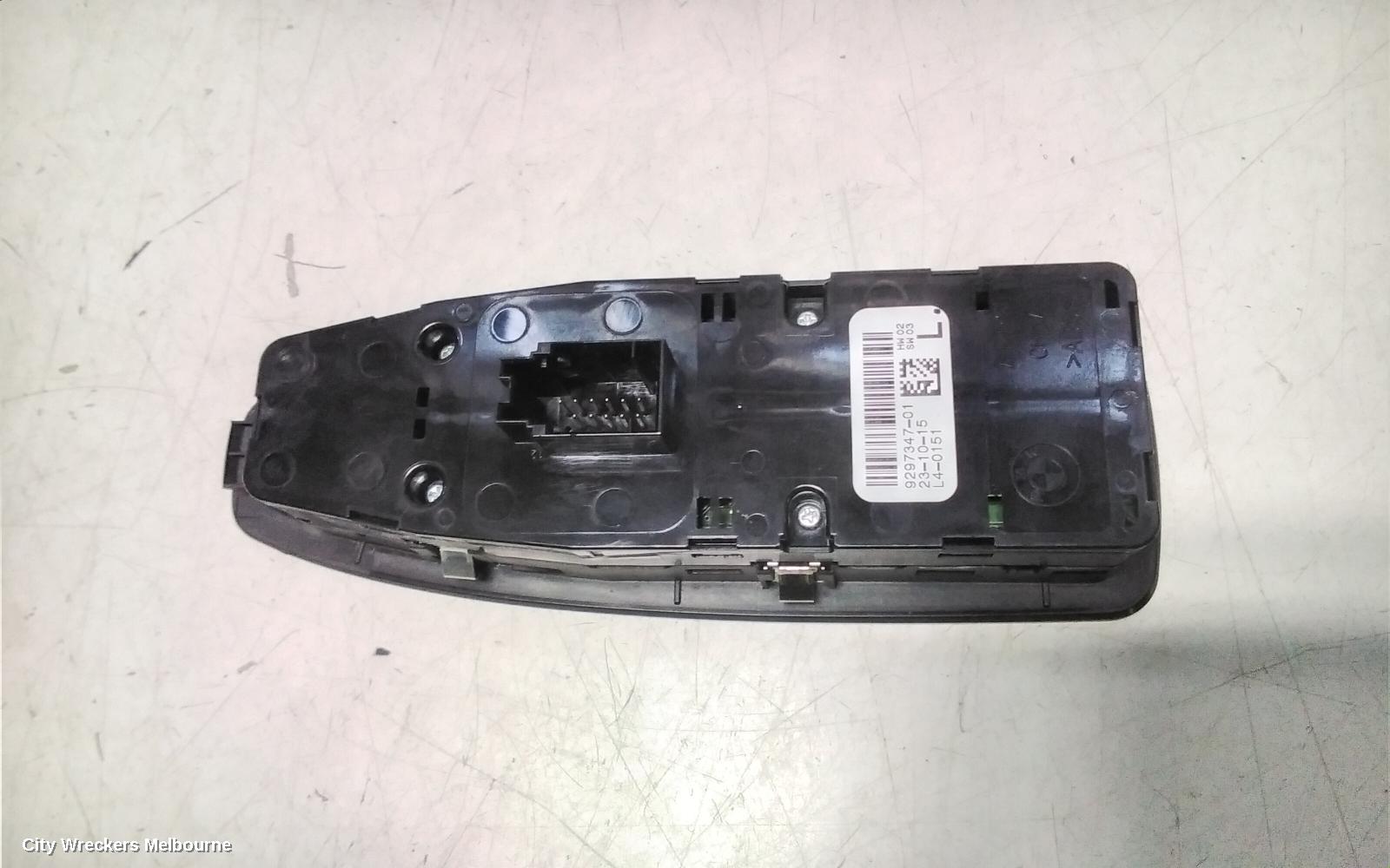 BMW X1 PWR DR WIND SWITCH, RH FRONT (MASTER SWITCH), NON FOLDING MIRROR, NON AUTO DIP TYPE, F48, 08/2015 - 06/2022