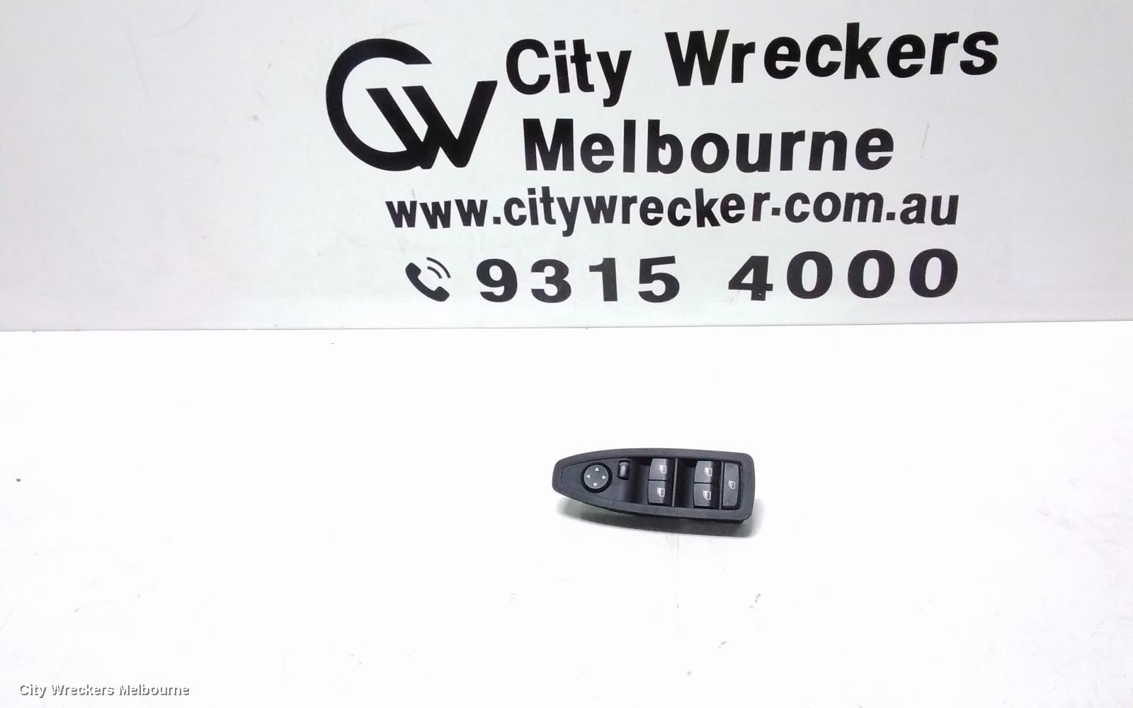 BMW X1 PWR DR WIND SWITCH, RH FRONT (MASTER SWITCH), NON FOLDING MIRROR, NON AUTO DIP TYPE, F48, 08/2015 - 06/2022