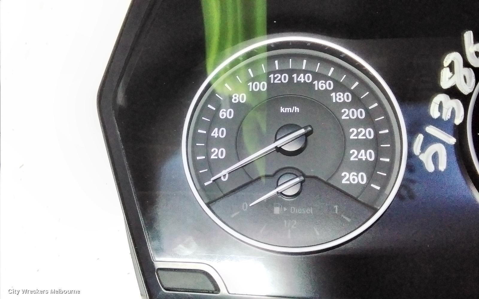 BMW X1 INSTRUMENT CLUSTER, INSTRUMENT CLUSTER, DIESEL, AUTO T/M, F48, 08/2015 ONWARDS