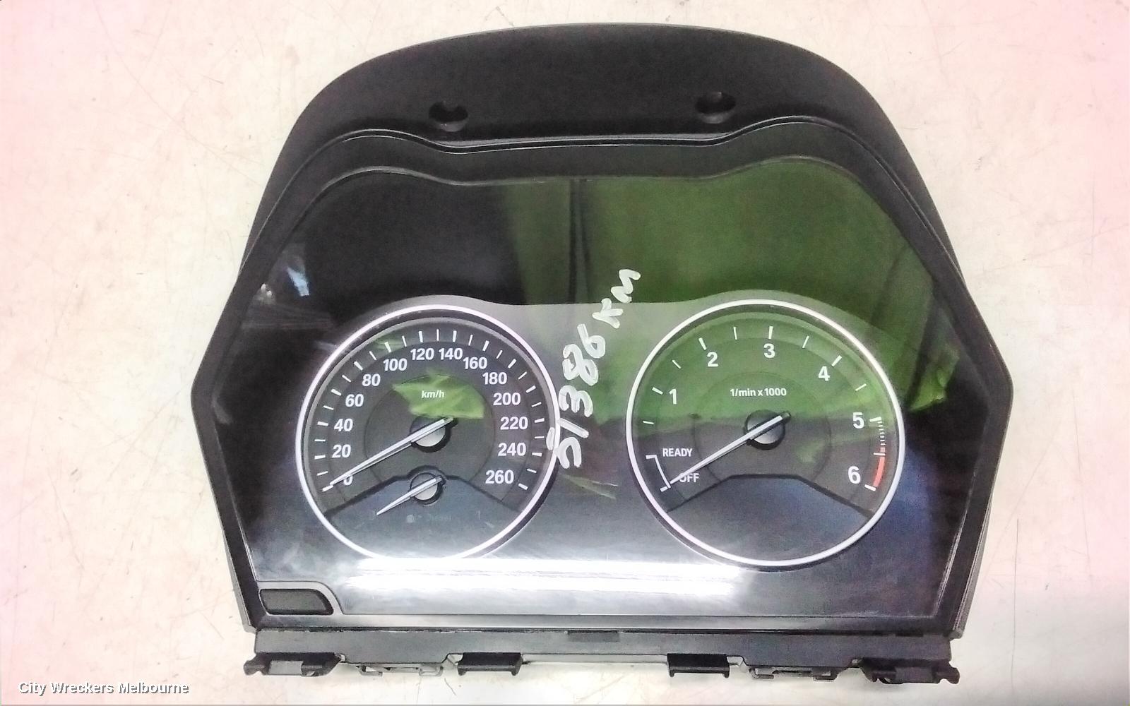 BMW X1 INSTRUMENT CLUSTER, INSTRUMENT CLUSTER, DIESEL, AUTO T/M, F48, 08/2015 ONWARDS