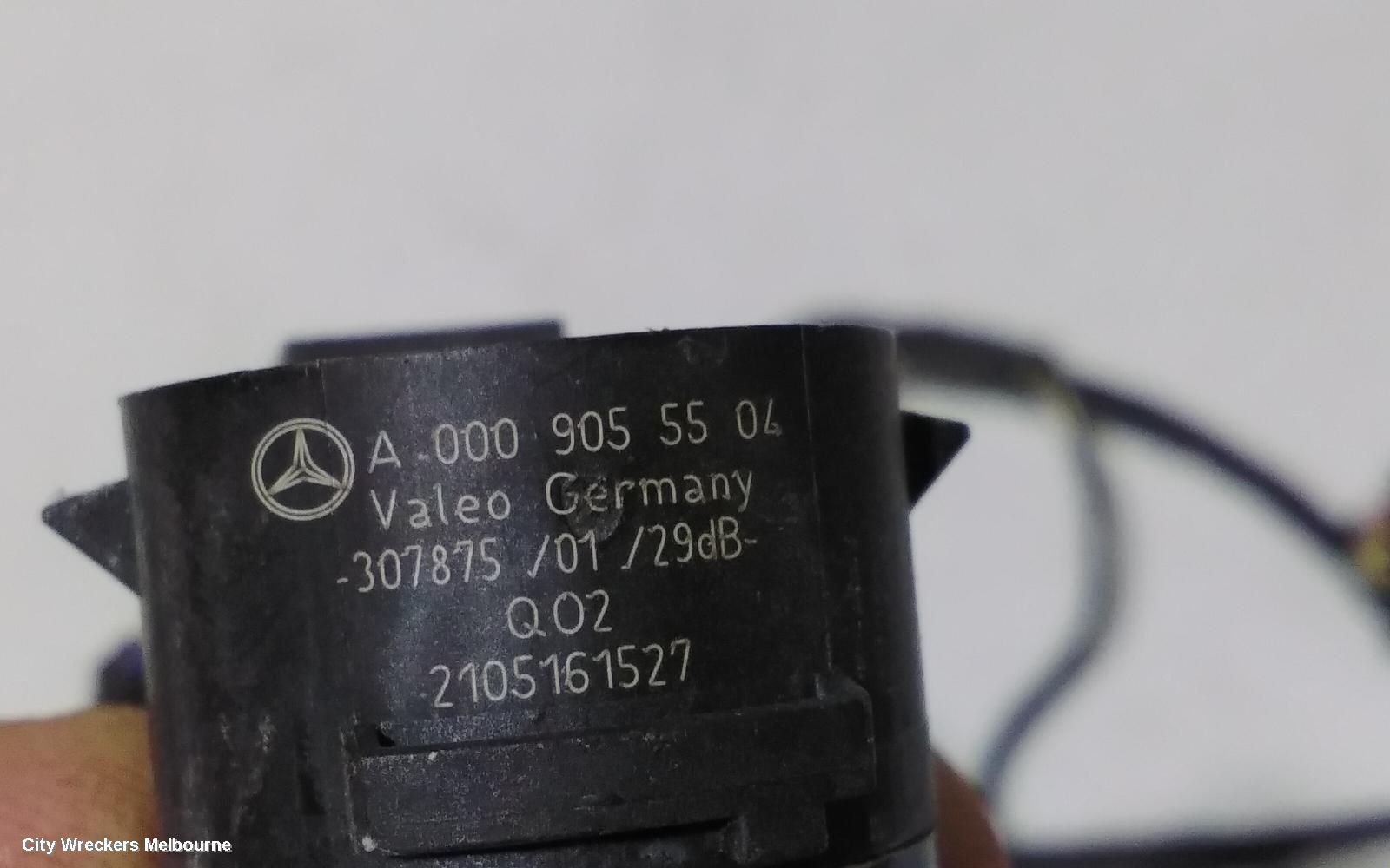 MERCEDES CLA CLASS, C117, 10/2013 - 02/2019, FRONT CRASH SENSOR 5 PIECES  WITH WIRING LOOM  REFER TO PHOTOS: 80263