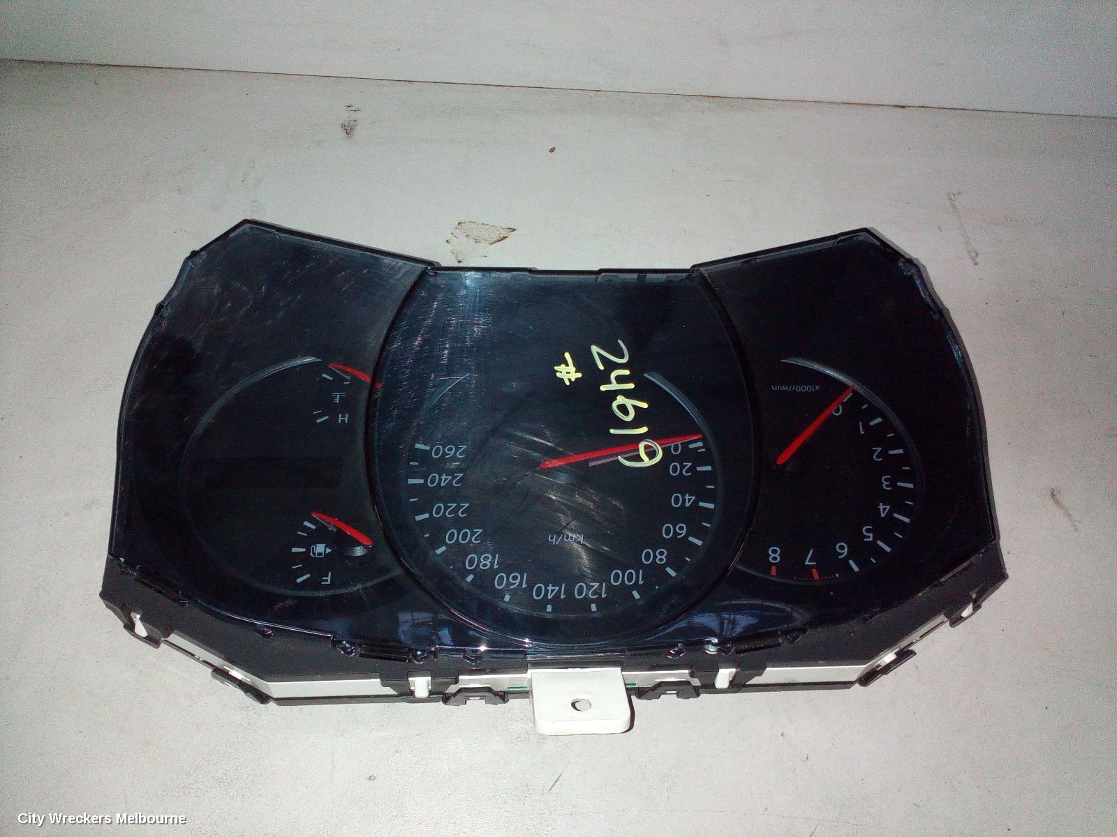 NISSAN MURANO SPEEDOMETER