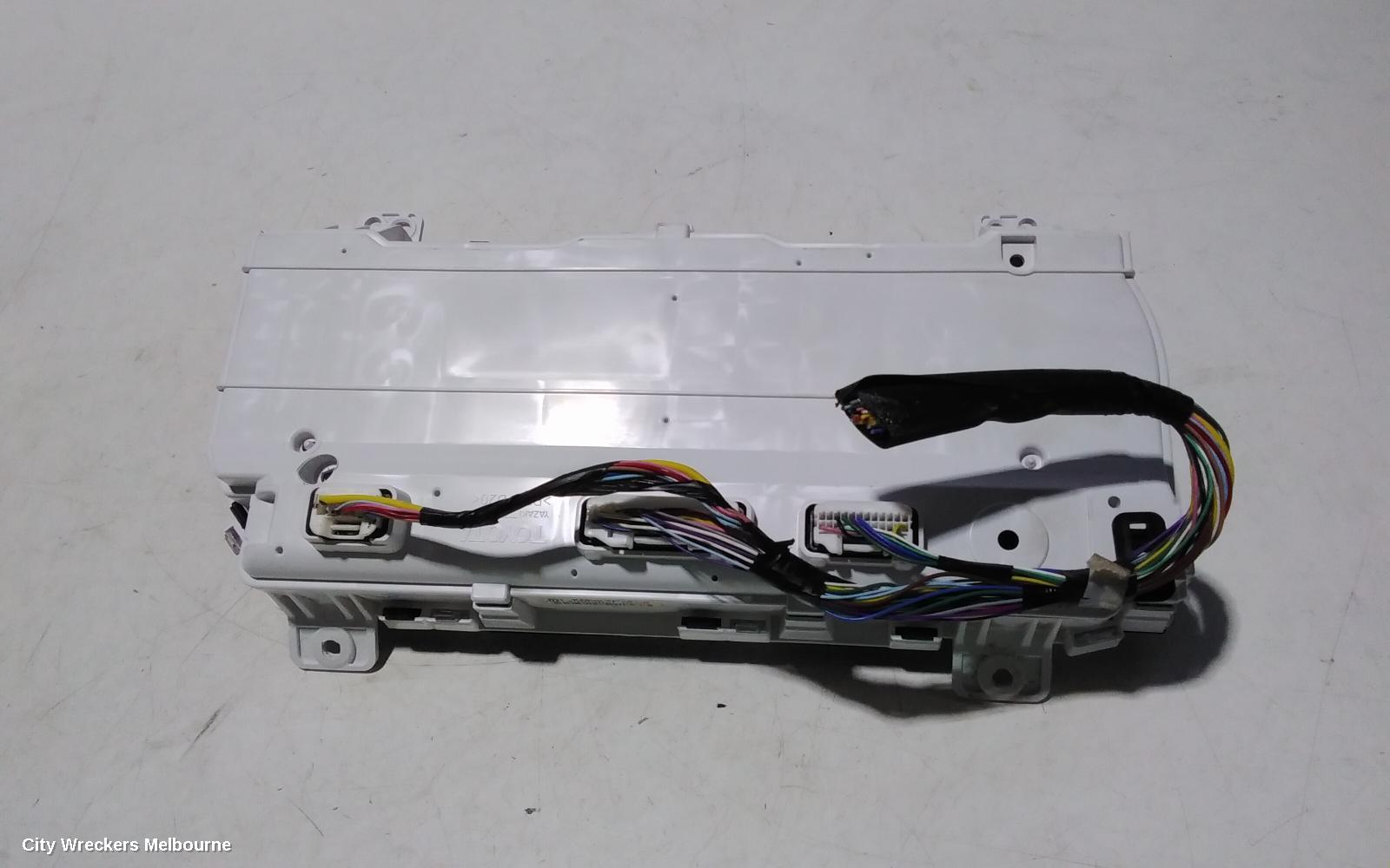 TOYOTA HILUX INSTRUMENT CLUSTER, INSTRUMENT CLUSTER, PETROL, MANUAL T/M, WORKMATE, 09/2015 - 08/2019