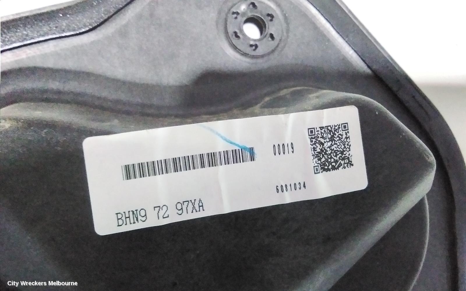 MAZDA 3 RIGHT REAR WND REG/MOTOR, BM-BN, 06/2013 - 02/2019