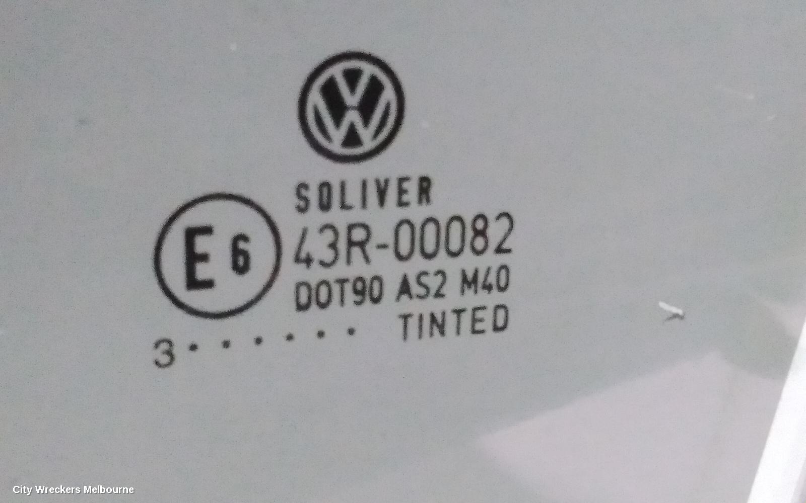 VOLKSWAGEN PASSAT LEFT FRONT DOOR WINDOW, 3B/GP, 03/1997 - 11/2005