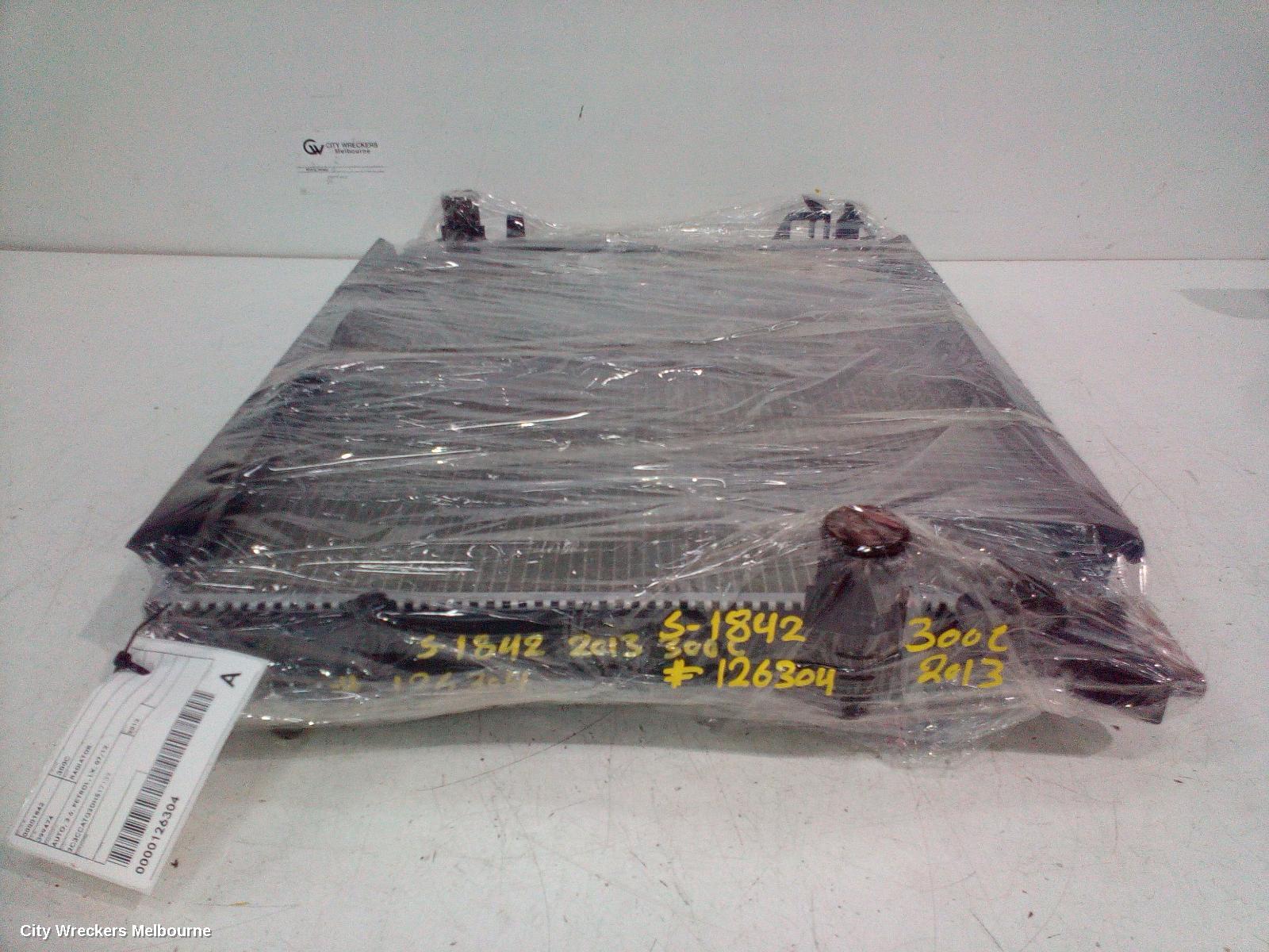 CHRYSLER 300C RADIATOR, AUTO, 3.6, PETROL, LX, 07/2012 ONWARDS