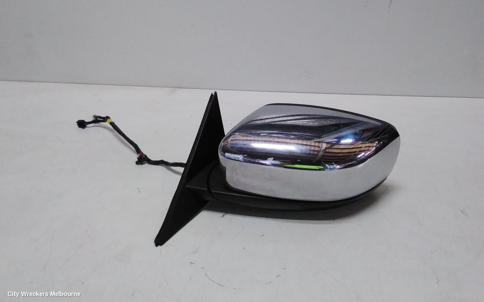 CHRYSLER 300C LEFT DOOR MIRROR, LX, CHROME, NON BLIND SPOT TYPE, 12/2011 - 12/2021