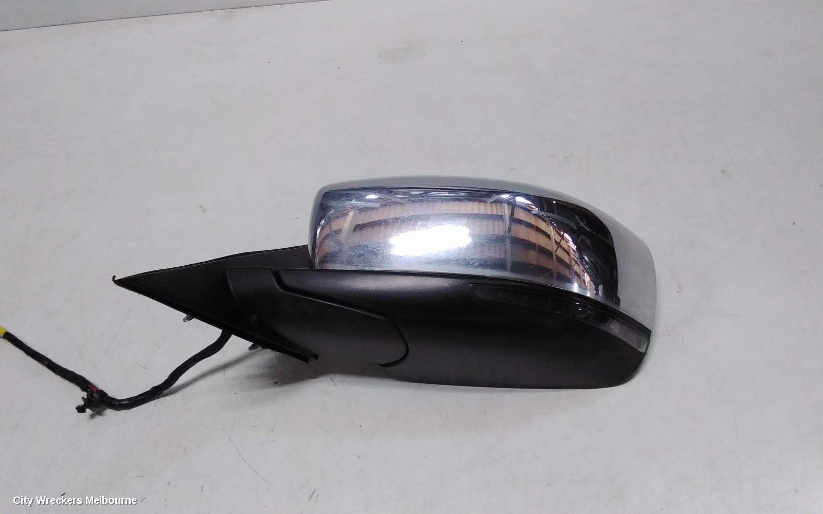 CHRYSLER 300C LEFT DOOR MIRROR, LX, CHROME, NON BLIND SPOT TYPE, 12/2011 - 12/2021
