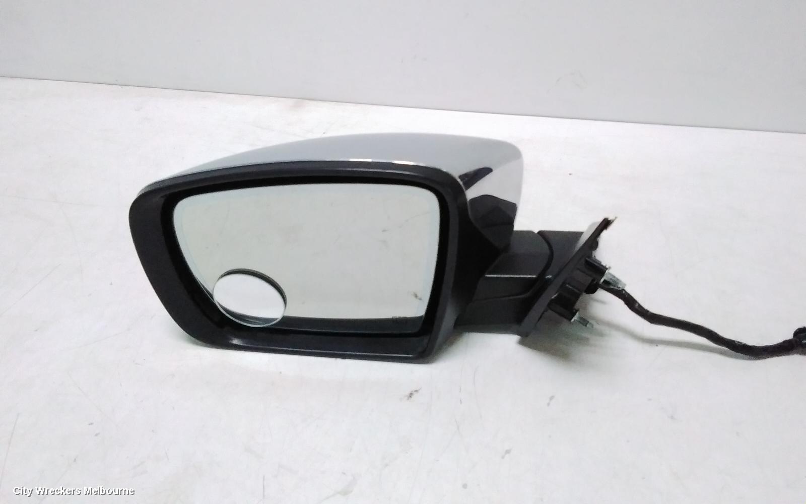 CHRYSLER 300C LEFT DOOR MIRROR, LX, CHROME, NON BLIND SPOT TYPE, 12/2011 - 12/2021