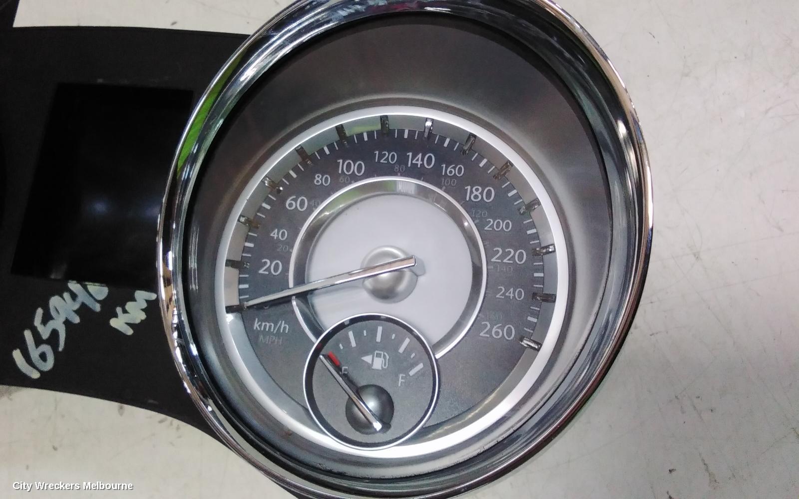 CHRYSLER 300C INSTRUMENT CLUSTER, PETROL, 3.6, LX2, 07/2012 - 12/2014