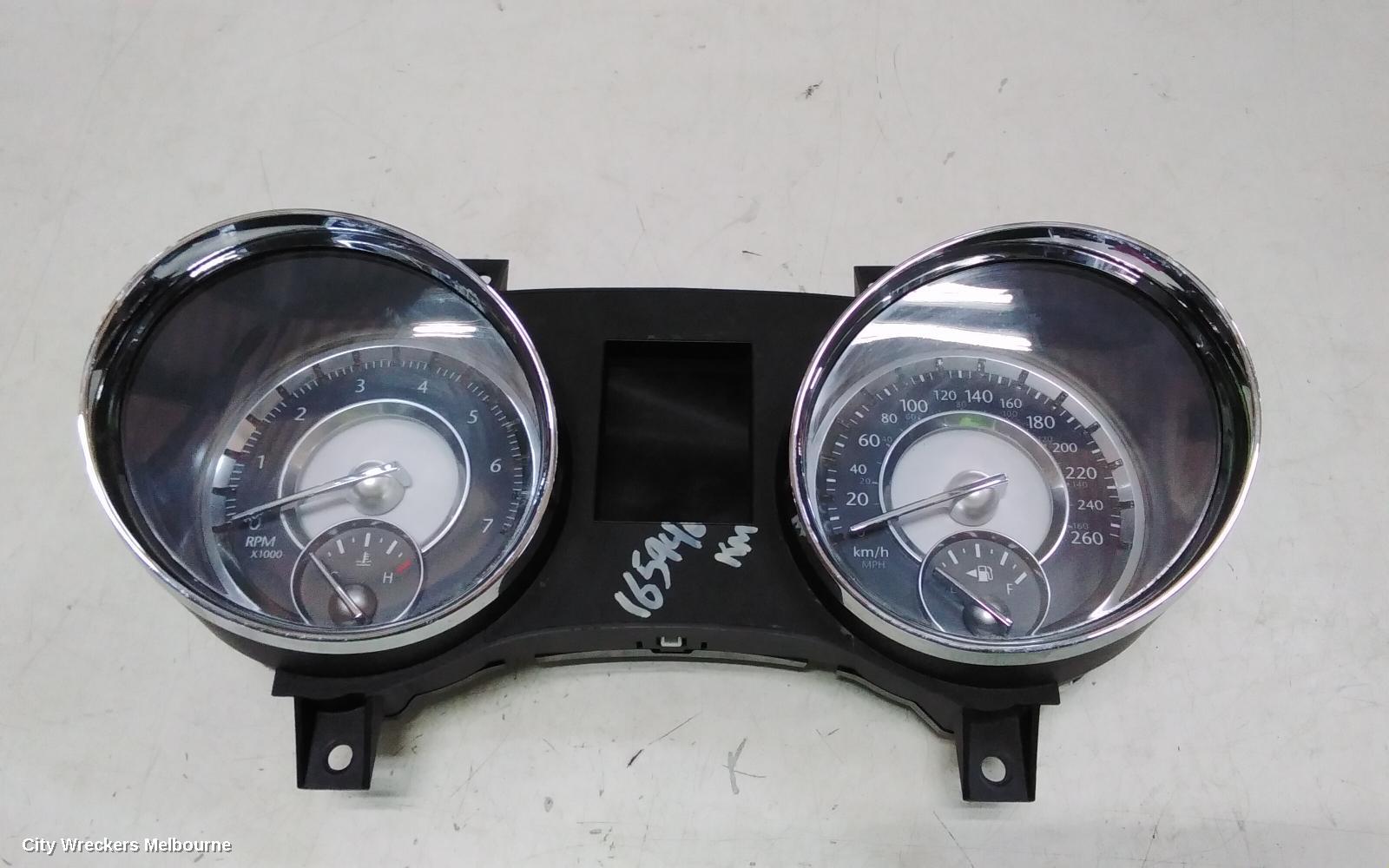 CHRYSLER 300C INSTRUMENT CLUSTER, PETROL, 3.6, LX2, 07/2012 - 12/2014