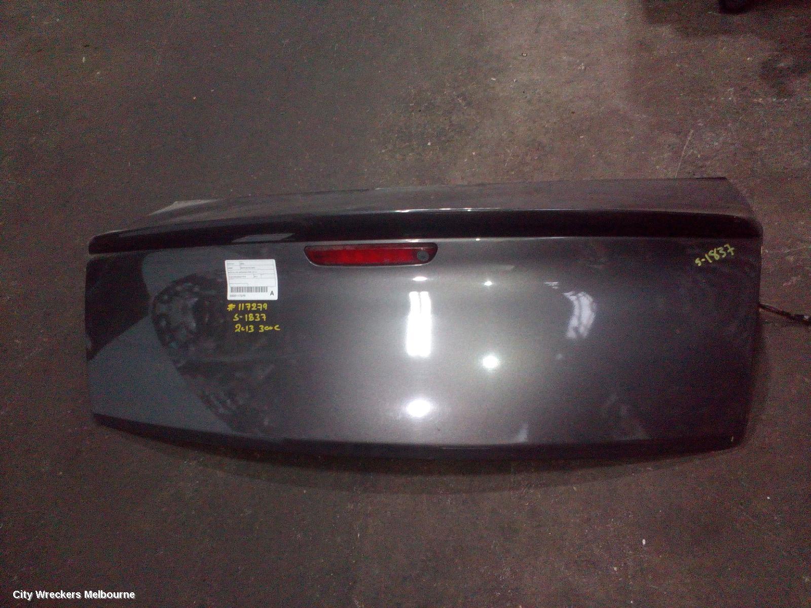 CHRYSLER 300C BOOTLID/TAILGATE, BOOTLID, LX2, SPOILERED TYPE, 07/2012 ONWARDS