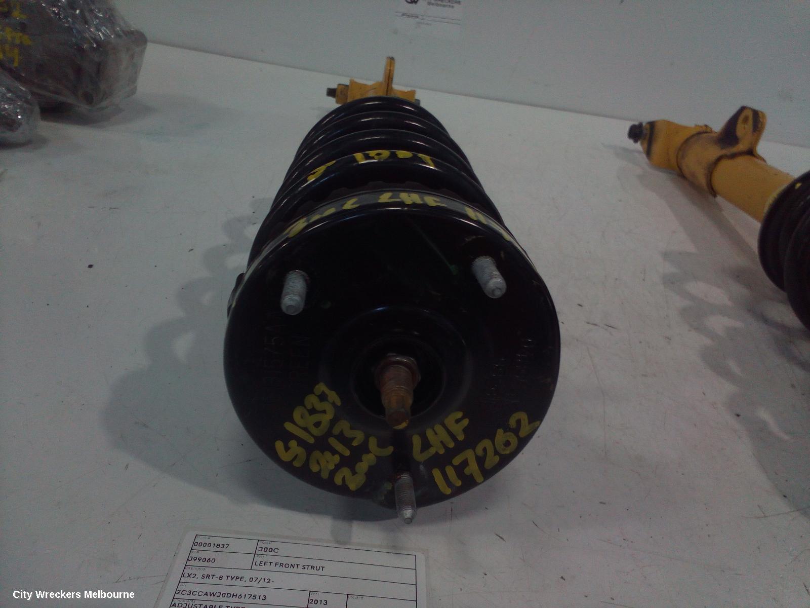 CHRYSLER 300C LEFT FRONT STRUT, LX2, SRT-8 TYPE, 07/2012 ONWARDS