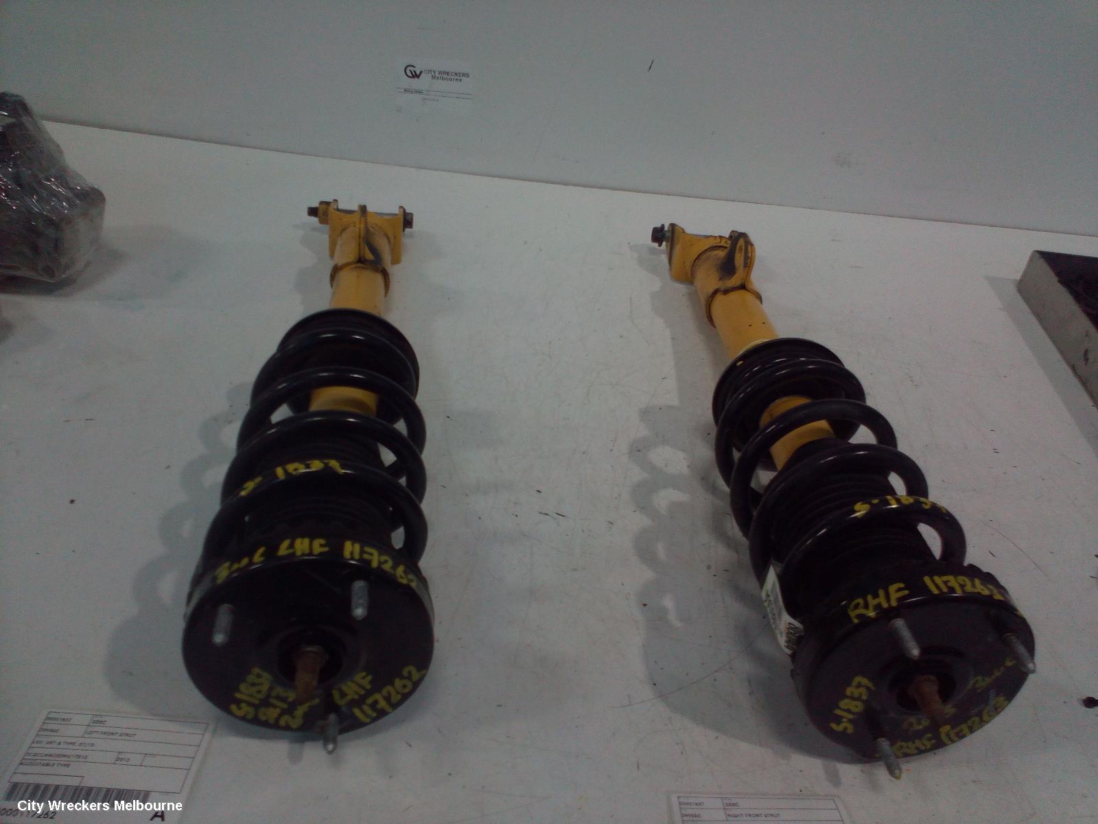 CHRYSLER 300C RIGHT FRONT STRUT, LX2, SRT-8 TYPE, 07/2012 ONWARDS