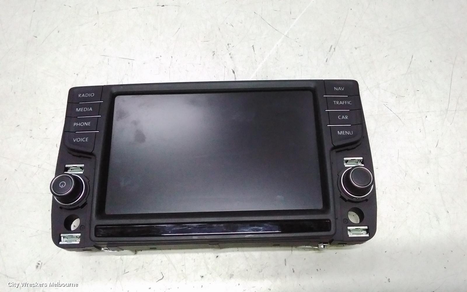 VOLKSWAGEN PASSAT RADIO/CD/DVD/SAT/TV, DISPLAY UNIT, 8IN, DISCOVER PRO AUDIO, SAT NAV TYPE, B8/MK7, 06/2015 - 10/2019