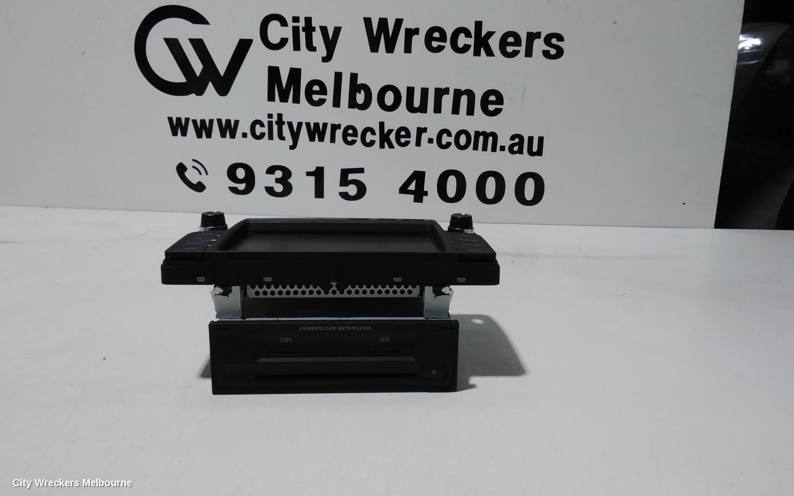 VOLKSWAGEN PASSAT RADIO/CD/DVD/SAT/TV, DISPLAY UNIT, DISCOVER MEDIA PRO 8IN, SAT NAV TYPE, B8/MK7, 06/2015 - 10/2019