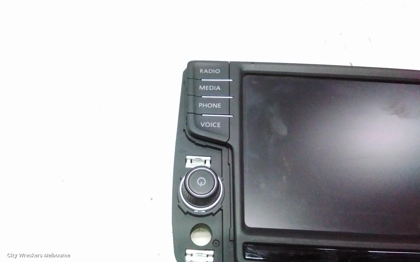 VOLKSWAGEN PASSAT RADIO/CD/DVD/SAT/TV, DISPLAY UNIT, 8IN, DISCOVER PRO AUDIO, SAT NAV TYPE, B8/MK7, 06/2015 - 10/2019