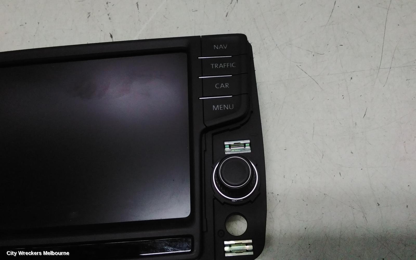 VOLKSWAGEN PASSAT RADIO/CD/DVD/SAT/TV, DISPLAY UNIT, 8IN, DISCOVER PRO AUDIO, SAT NAV TYPE, B8/MK7, 06/2015 - 10/2019
