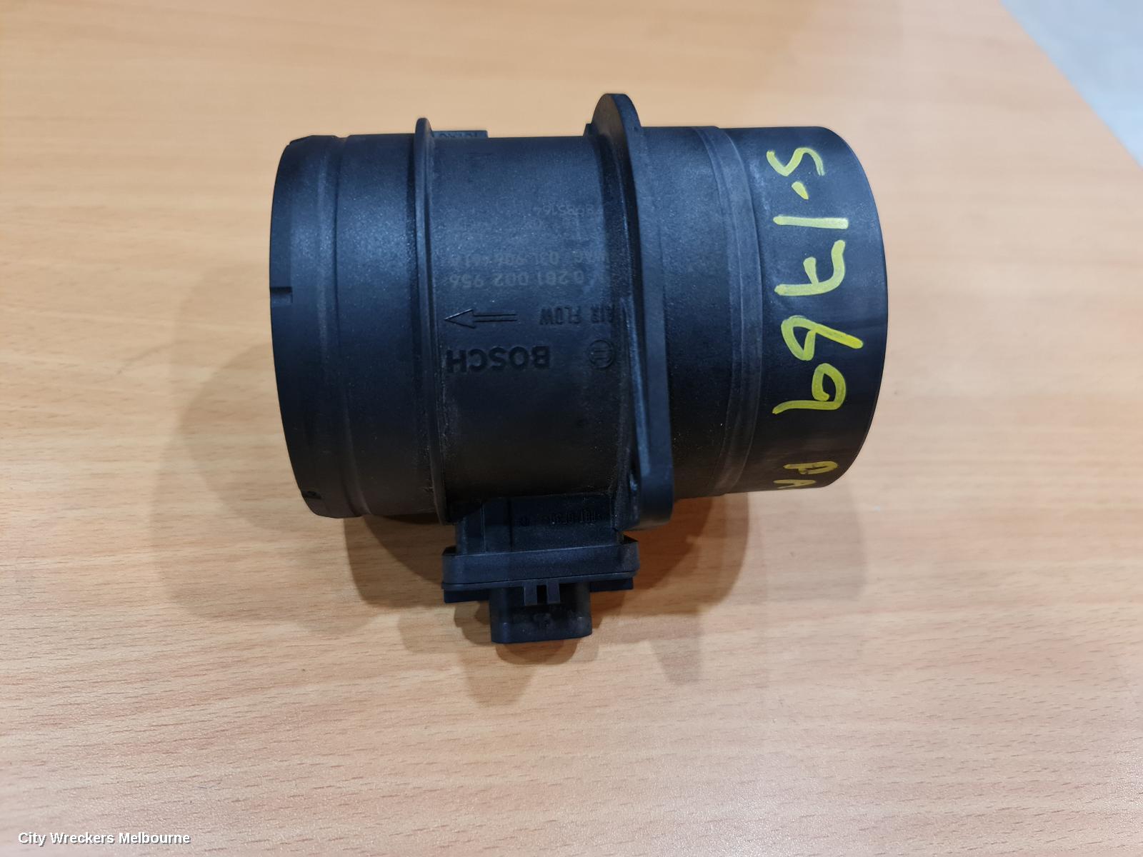 VOLKSWAGEN PASSAT AIR FLOW METER, 2.0, DIESEL, CFGB/CFGC CODE, 3C/MK6 B6-B7/3CC, 08/2007 - 12/2016