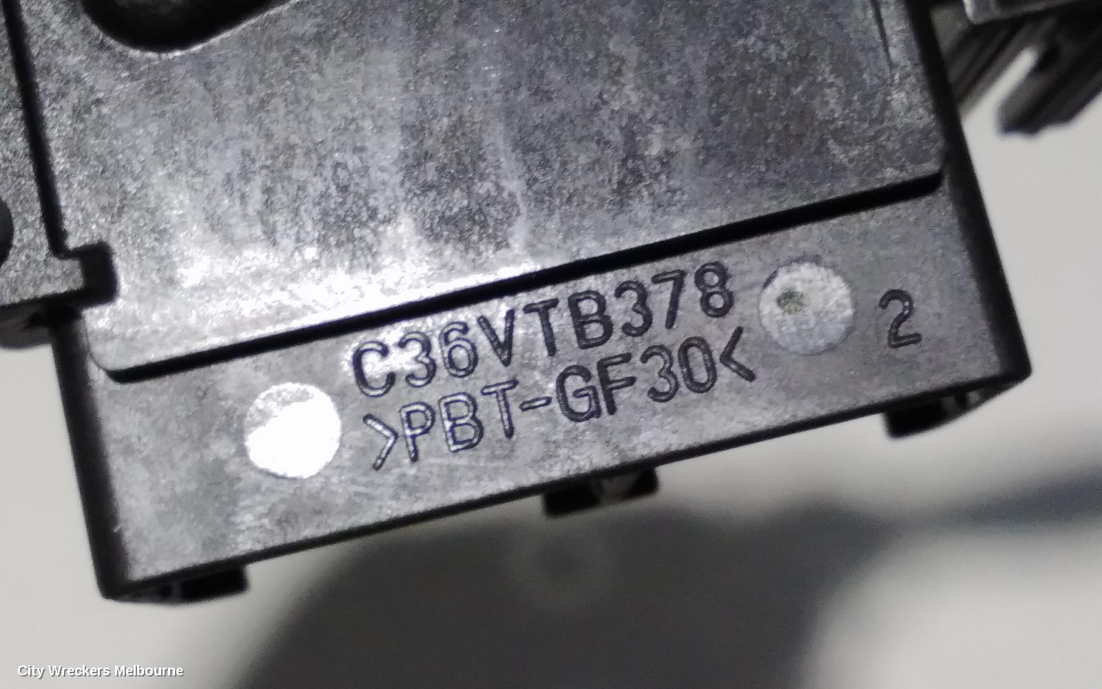 TOYOTA COROLLA COMBINATION SWITCH, WIPER SWITCH, ZRE182R, HATCH, 10/2012 - 06/2018