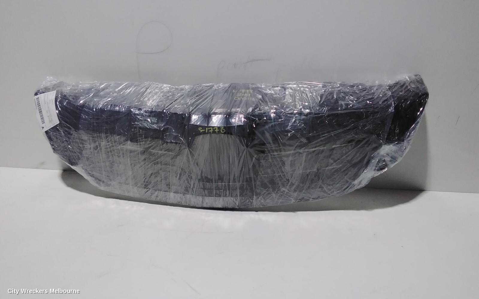 TOYOTA COROLLA GRILLE, RADIATOR GRILLE, ZRE152/20153R, SEDAN, OUTER, 03/2007 - 02/2010