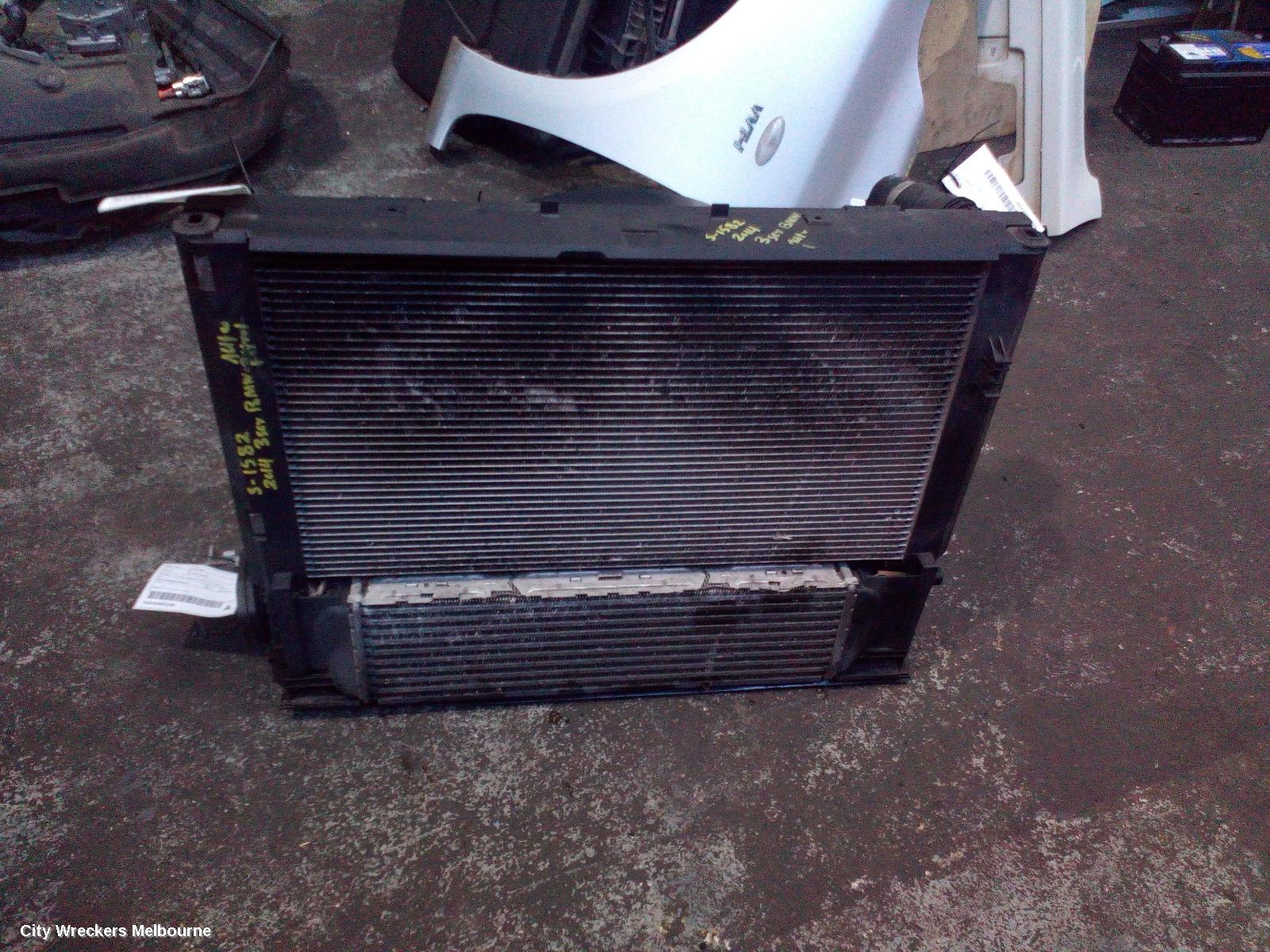 BMW 3 SERIES INTERCOOLER, PETROL, 2.0, 328I, F30/F31/F34, 11/2011 - 05/2016