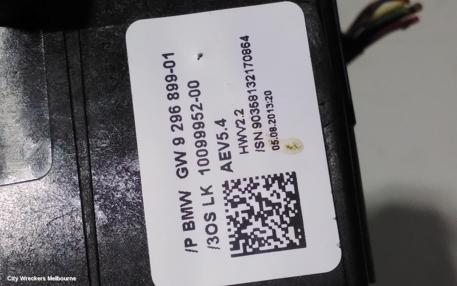 BMW 3 SERIES GEAR STICK/SHIFTER, F30, NON SPORT, AUTO (SMALL 'P' BUTTON), P/N 61319296897, 02/2012 - 12/2019