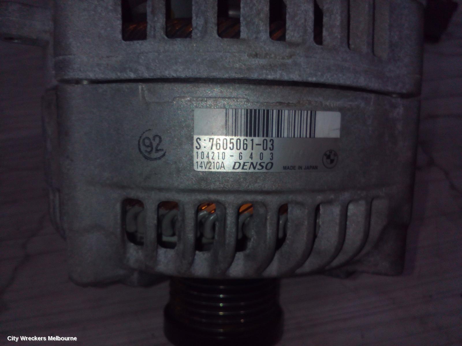 BMW 3 SERIES ALTERNATOR, PETROL, 2.0, N20, 210AMP, F30/F31/F34, 11/2011 - 05/2016
