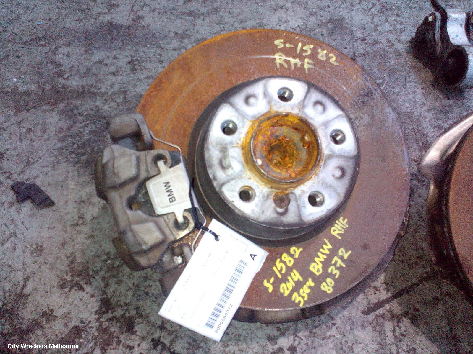 BMW 3 SERIES RIGHT FRONT HUB ASSEMBLY, F30/F31, SEDAN/WAGON, NON M SPORT TYPE, NON ADAPTIVE SUPENSION, 300X22MM, 11/2011 - 02/2019