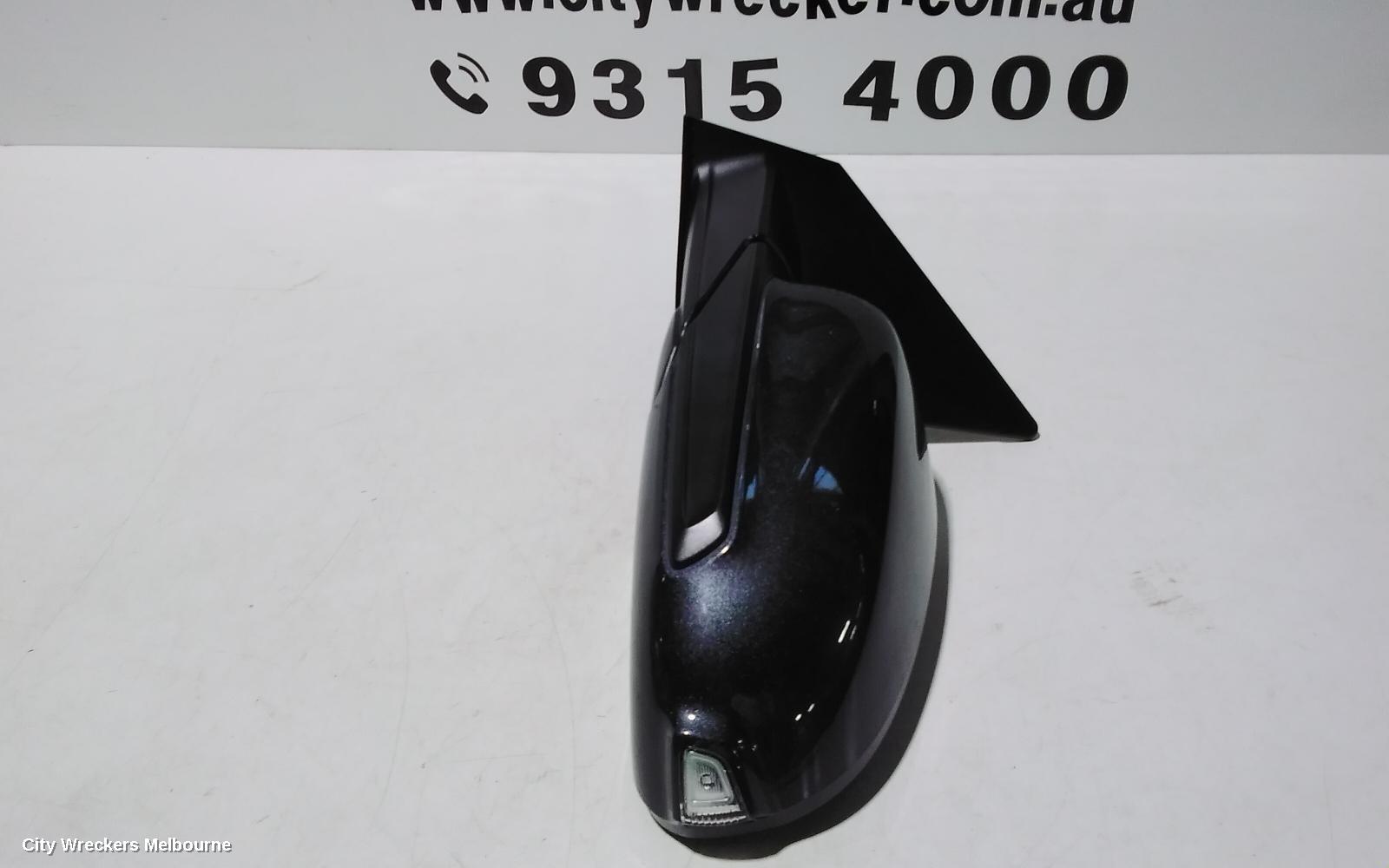 HYUNDAI KONA LEFT DOOR MIRROR, OS, HEATED, POWER FOLD, W/ BLIND SPOT TYPE, COLOUR CODED, 09/2017 - 07/2023