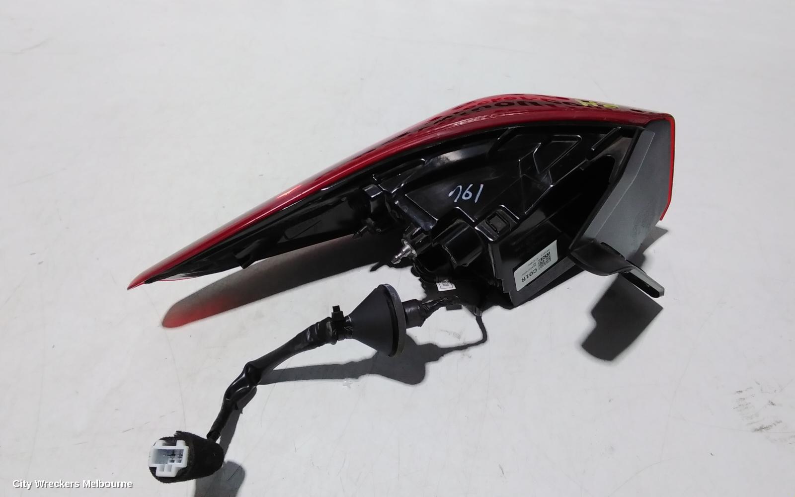 HYUNDAI KONA RIGHT TAILLIGHT, OS, IN BODY, LED TYPE, 09/2017 - 10/2020