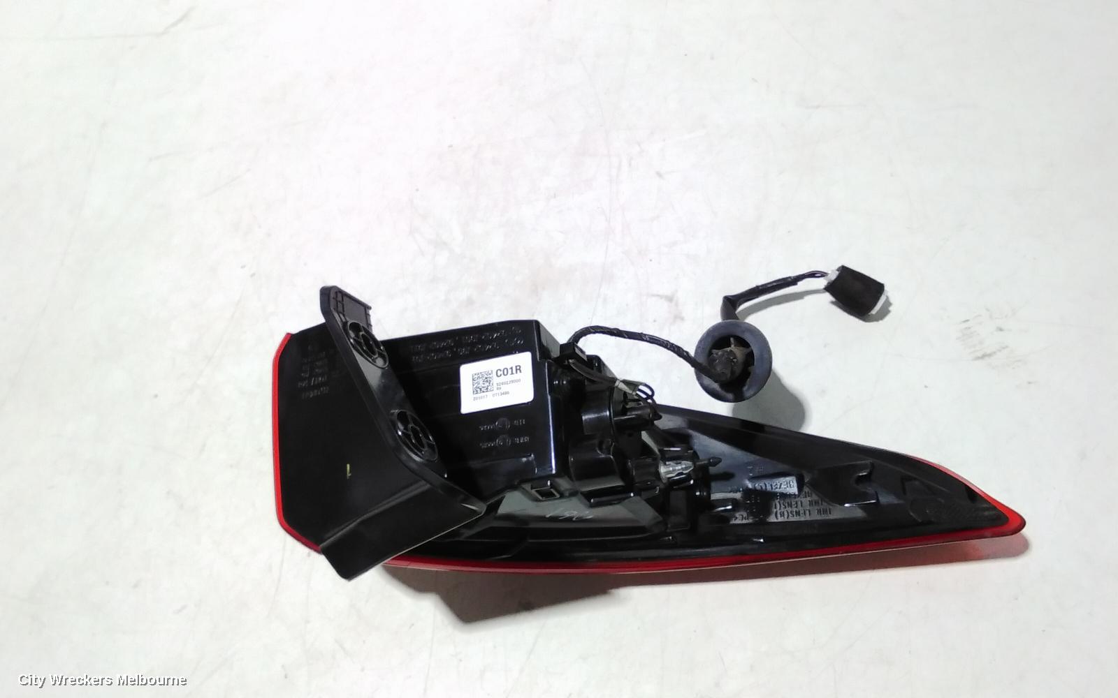 HYUNDAI KONA RIGHT TAILLIGHT, OS, IN BODY, LED TYPE, 09/2017 - 10/2020