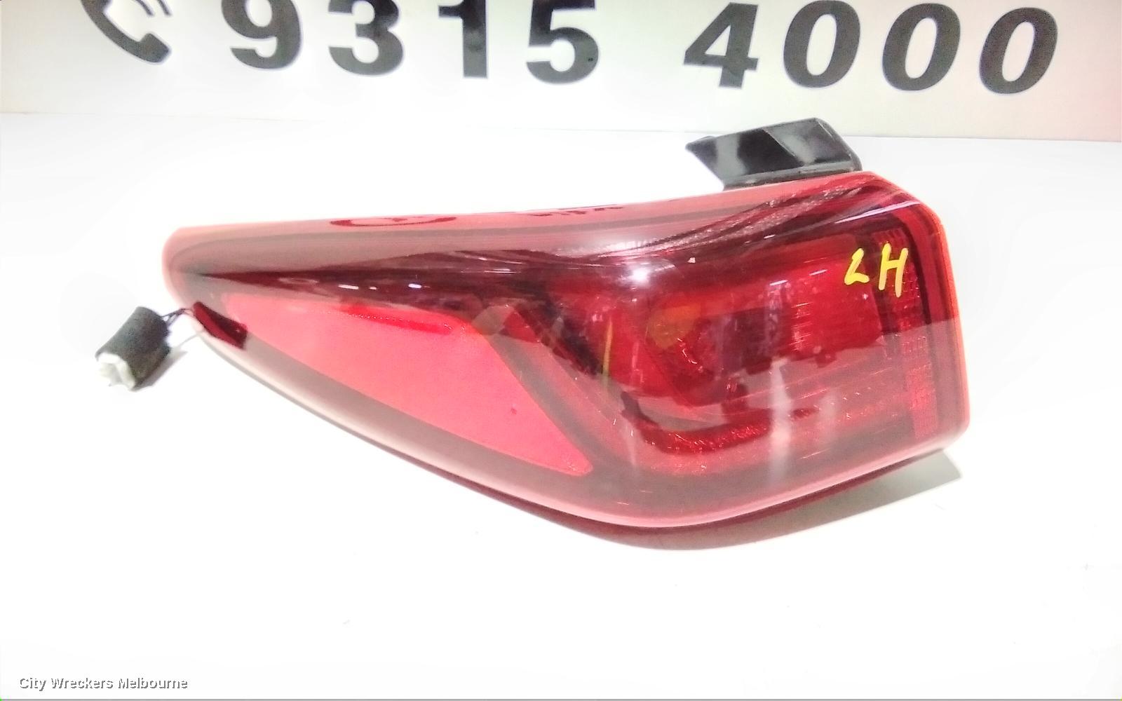HYUNDAI KONA LEFT TAILLIGHT, OS, IN BODY, LED TYPE, 09/2017 - 10/2020