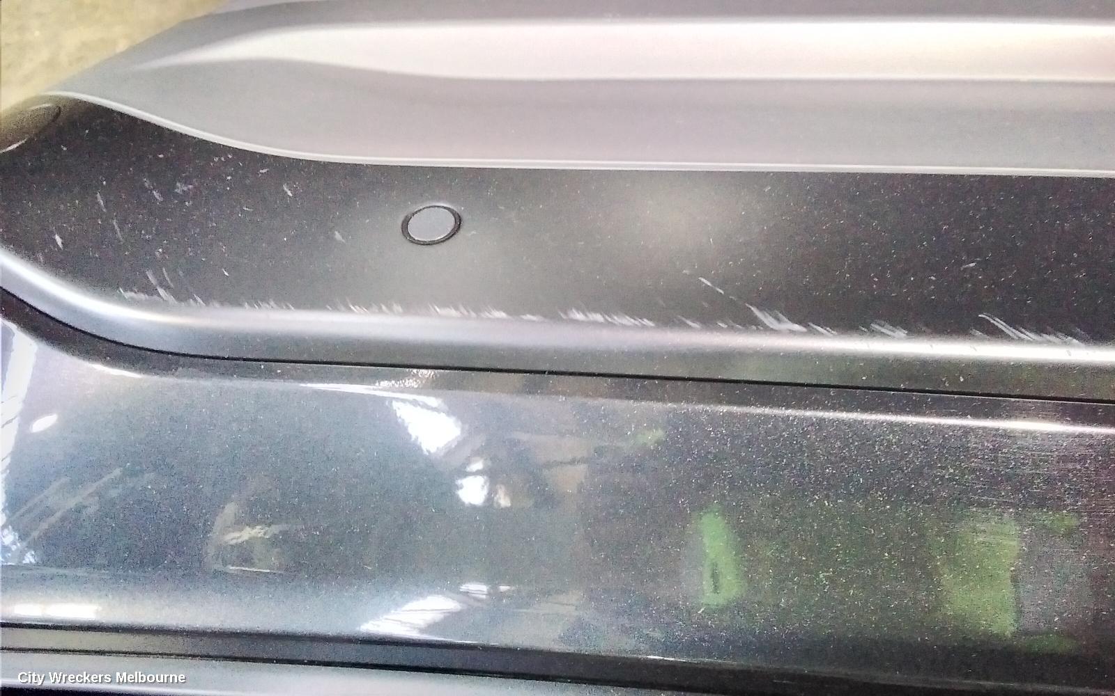 HYUNDAI KONA REAR BUMPER, BUMPER BAR CENTRE MOULDING, COLOUR CODED, ELECTRIC TYPE, OS, 09/2017 - 10/2020