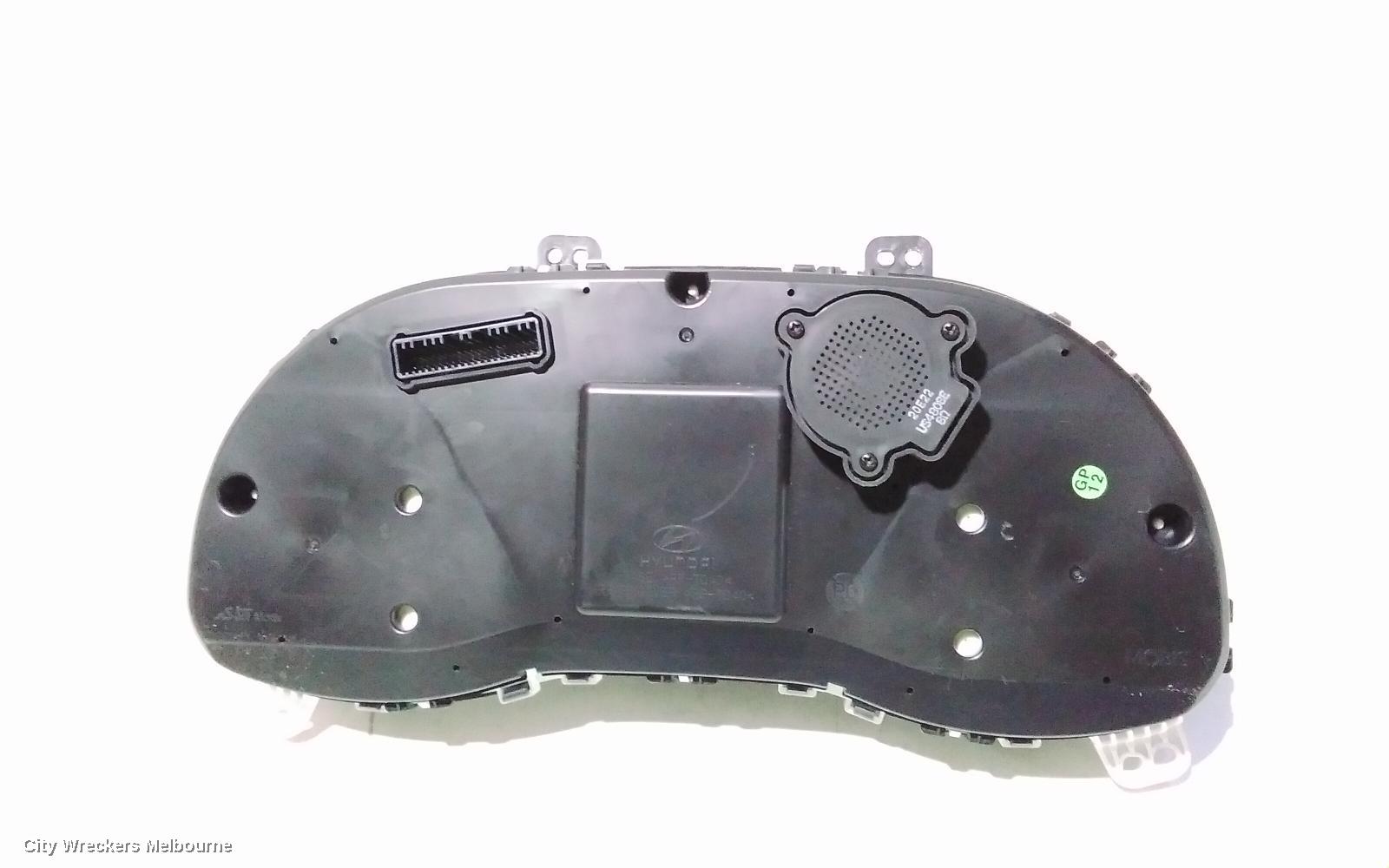 HYUNDAI KONA INSTRUMENT CLUSTER, HEADS UP DISPLAY UNIT, OS, 09/2017 - 10/2020