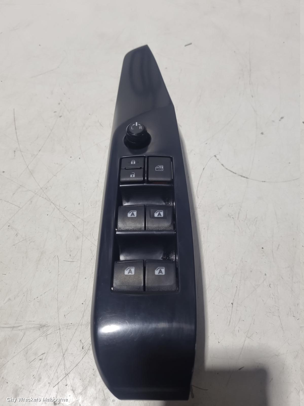 TOYOTA CAMRY PWR DR WIND SWITCH, RH FRONT (MASTER SWITCH), XV70, 09/2017 - 01/2021