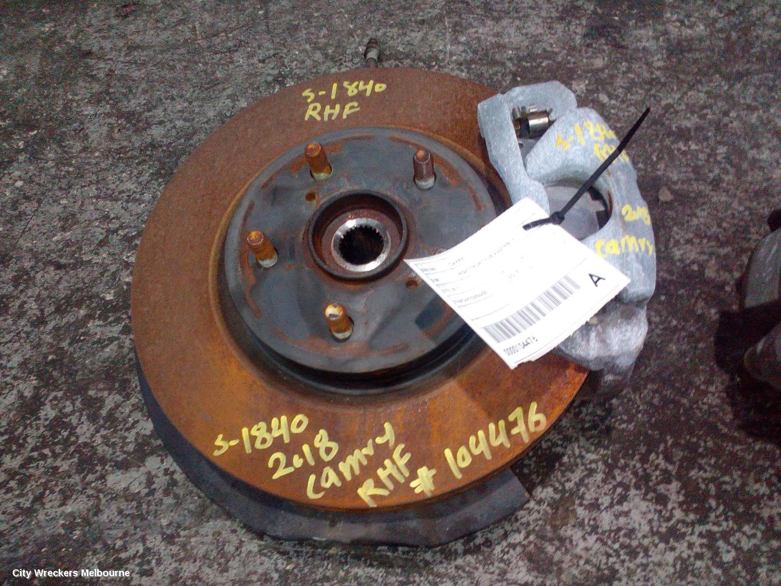 TOYOTA CAMRY RIGHT FRONT HUB ASSEMBLY, XV70, NON HYBRID TYPE, 09/2017 ONWARDS