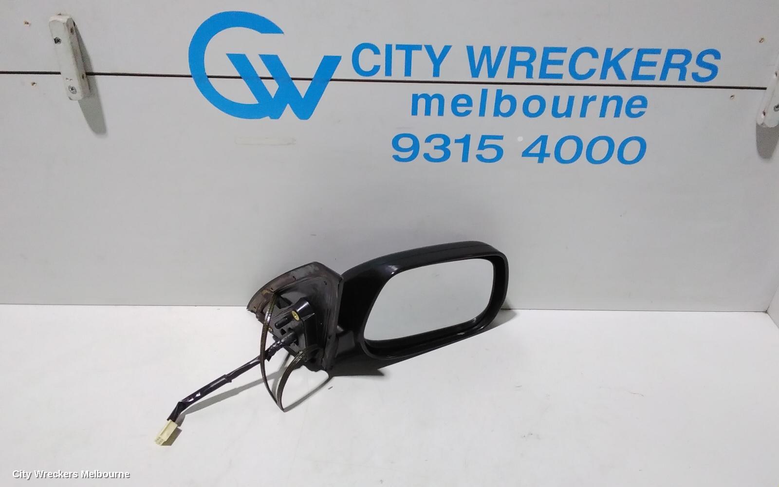 TOYOTA RAV4 RIGHT DOOR MIRROR, ACA2#R, POWER, COLOUR CODED, 07/2000 - 10/2005