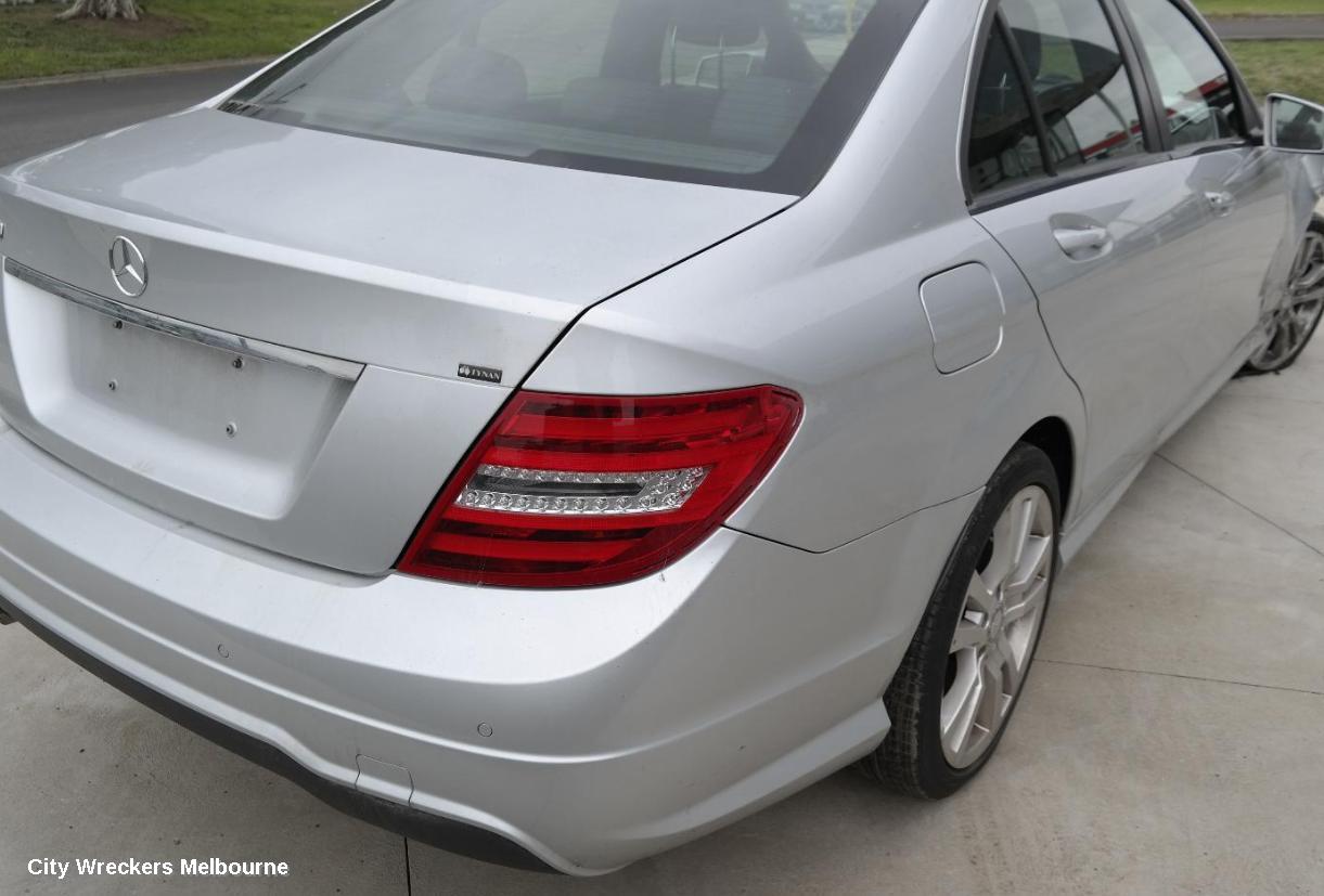 MERCEDES C CLASS RIGHT TAILLIGHT, W204, SEDAN, LED TYPE, 05/2011 - 07/2014