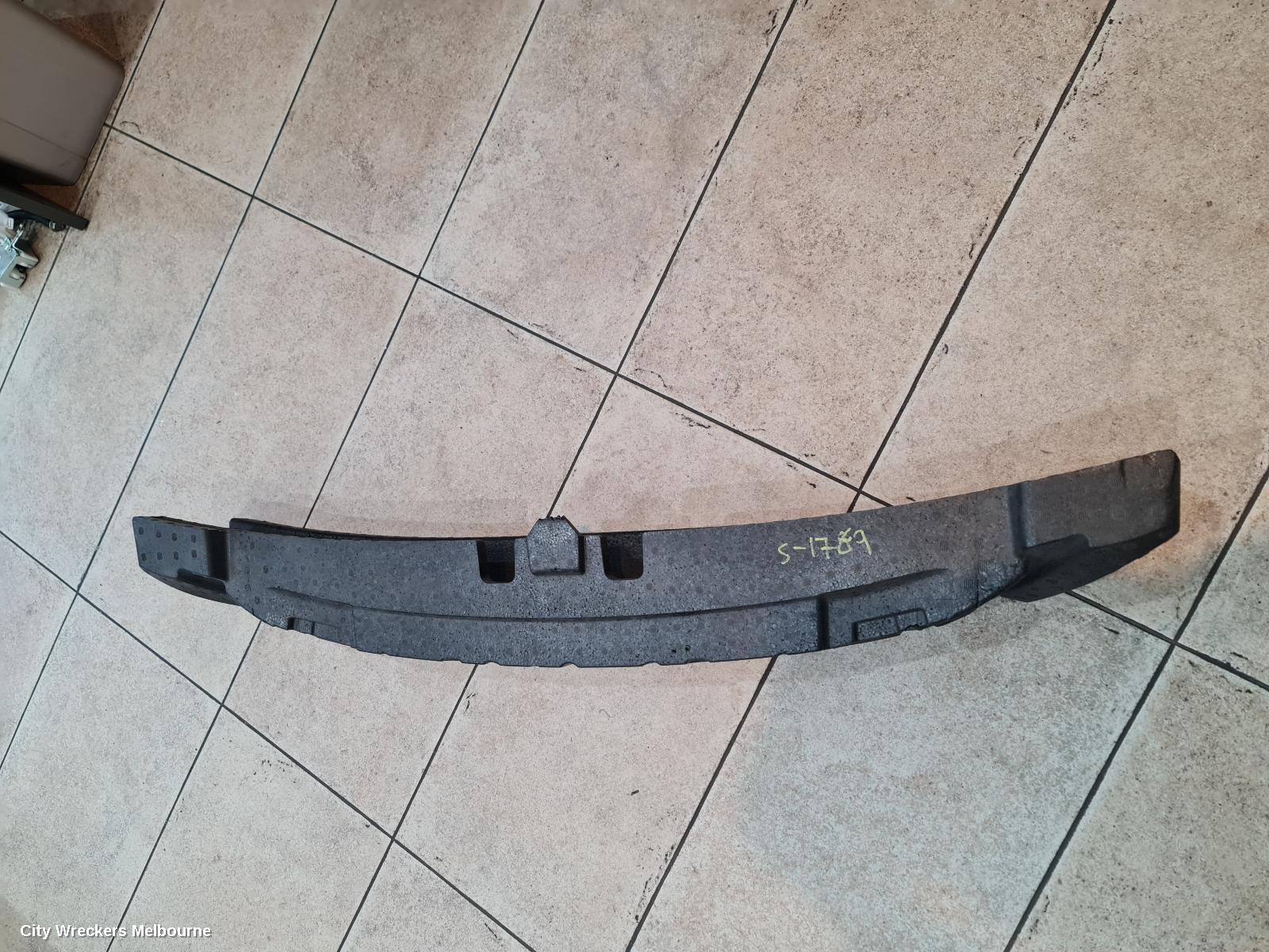 VOLKSWAGEN PASSAT F/BAR REINFORC/BRACK, ENERGY ABSORBER, 3CC, SEDAN, 01/2009 - 02/2012