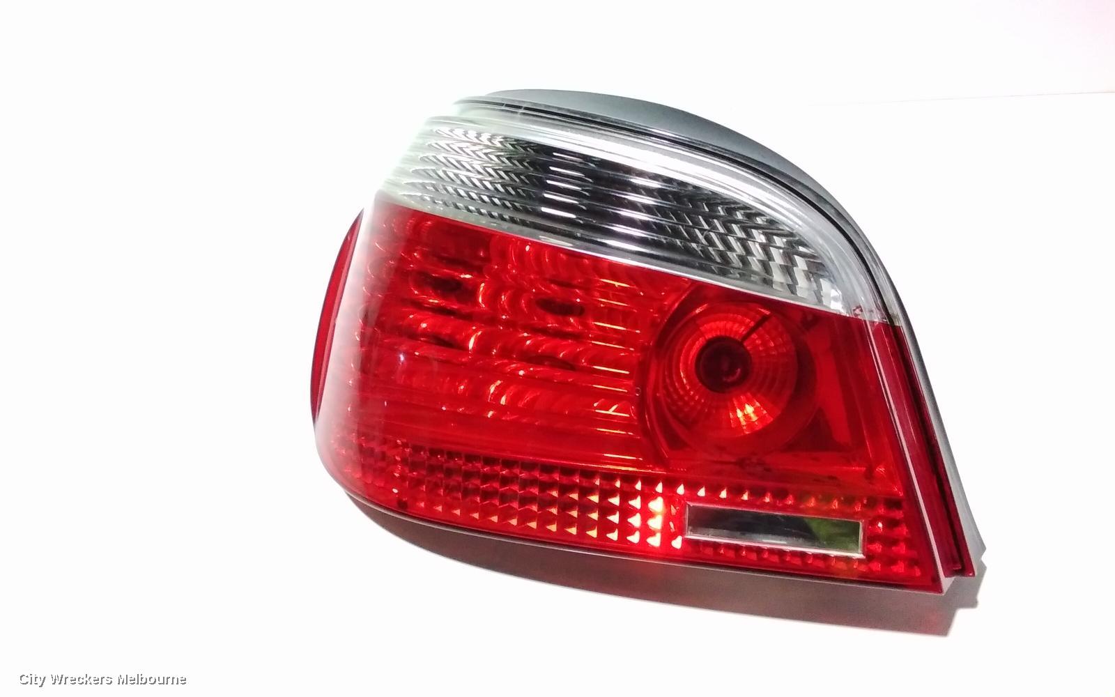 BMW 5 SERIES LEFT TAILLIGHT, E60, SEDAN, NON LED TYPE, 10/2003 - 02/2007
