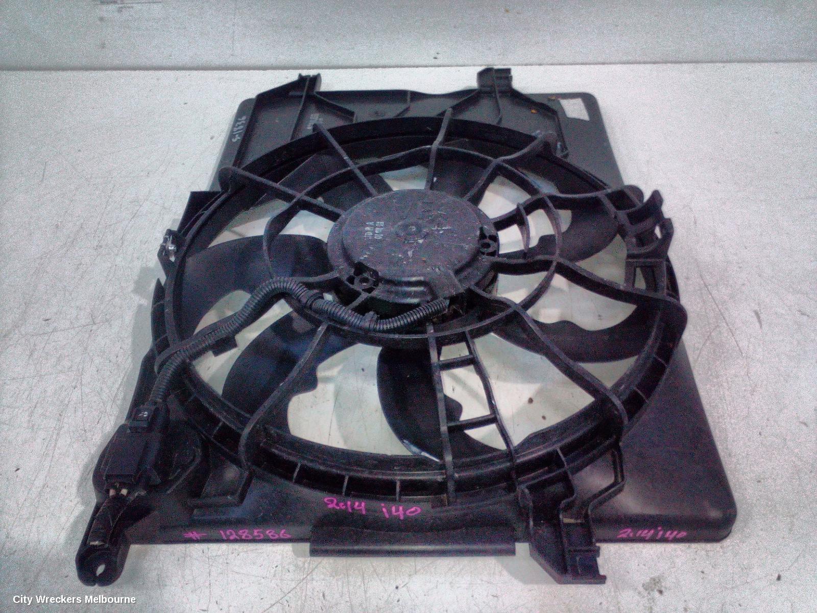 HYUNDAI I40 FAN, RADIATOR FAN, 2.0, PETROL, VF, 09/2011 - 12/2019