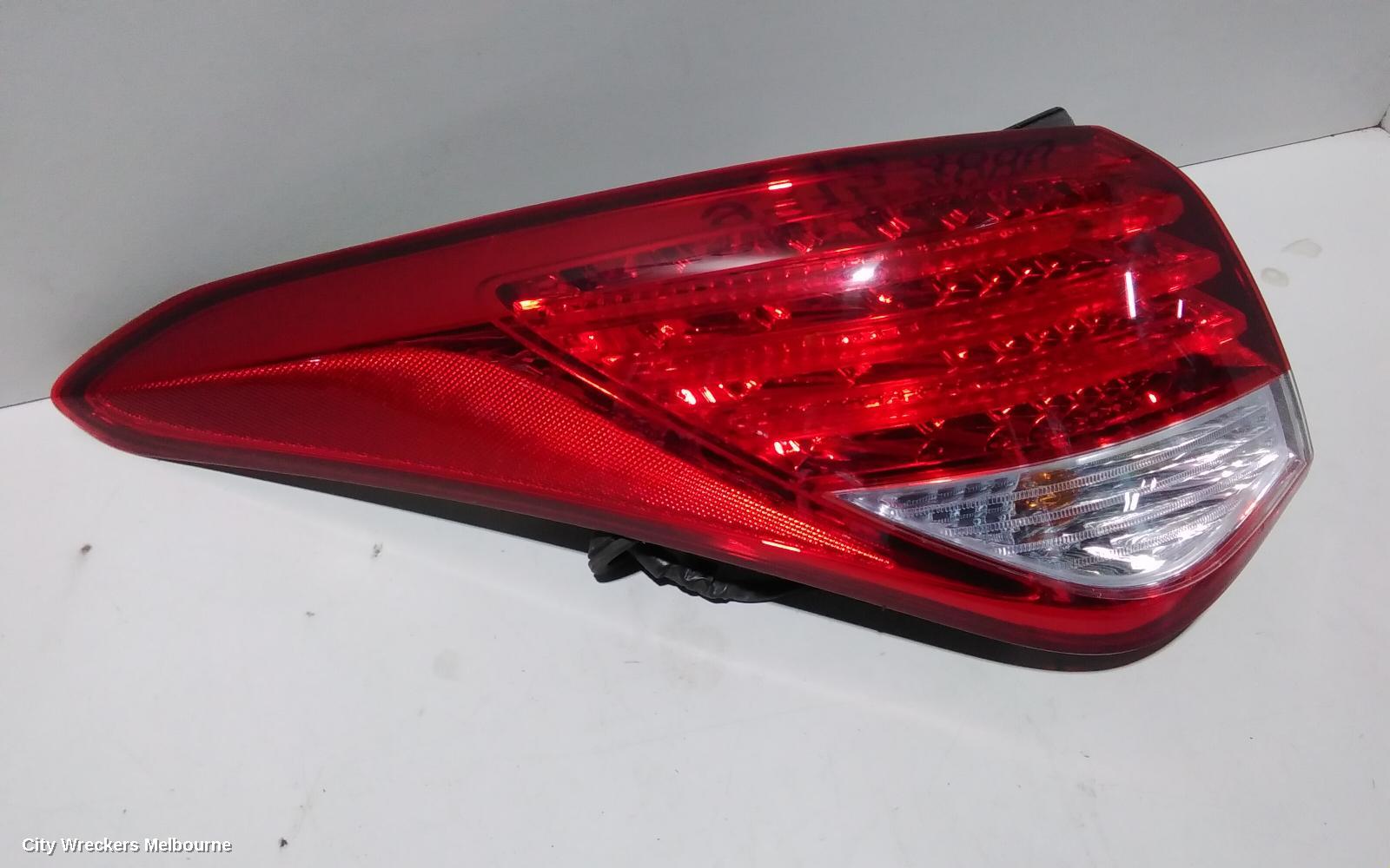 HYUNDAI I40 LEFT TAILLIGHT, VF, SEDAN, 04/2012 - 05/2015